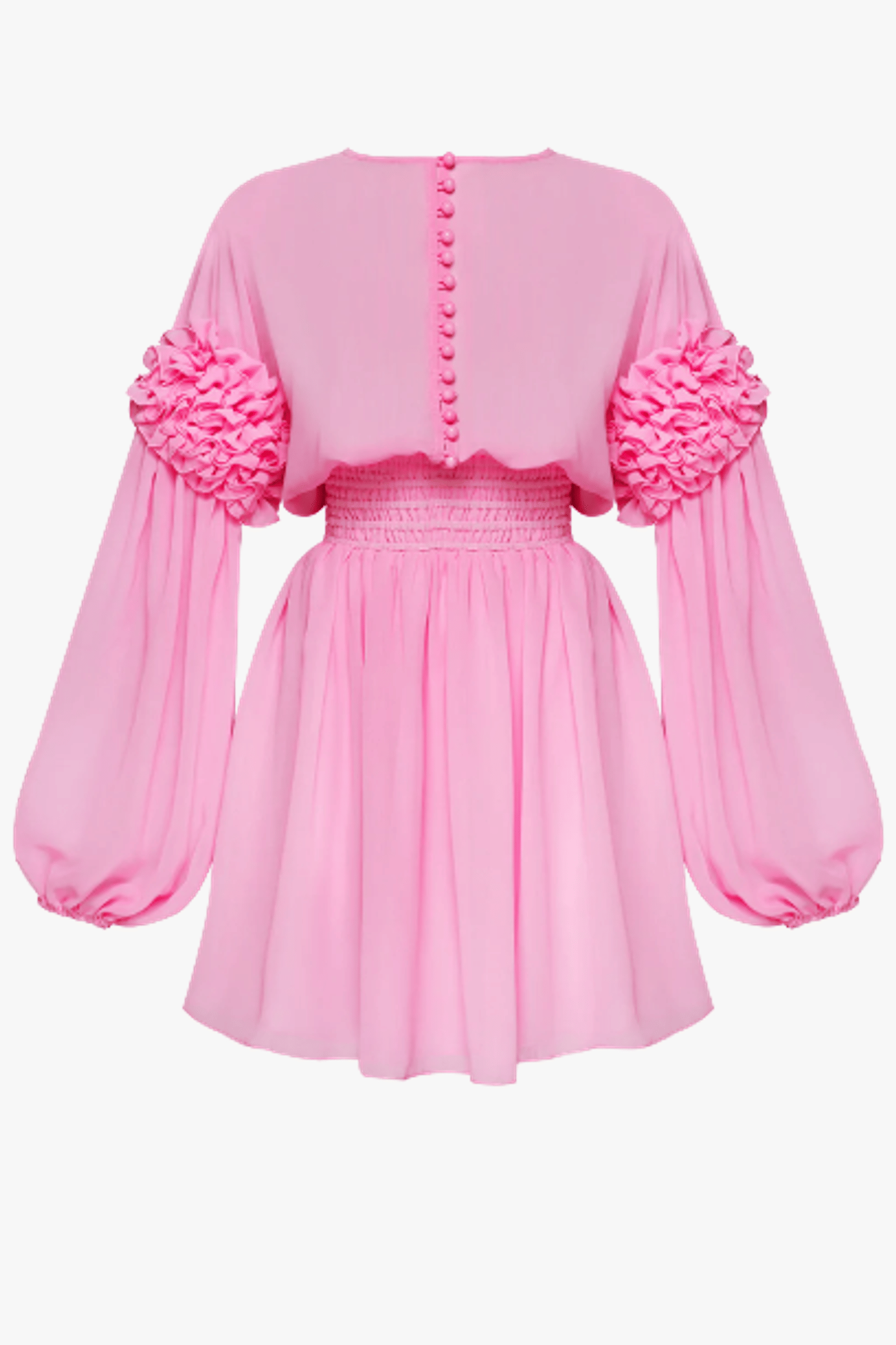 Light Pink Ruffle Dress made by Guranda