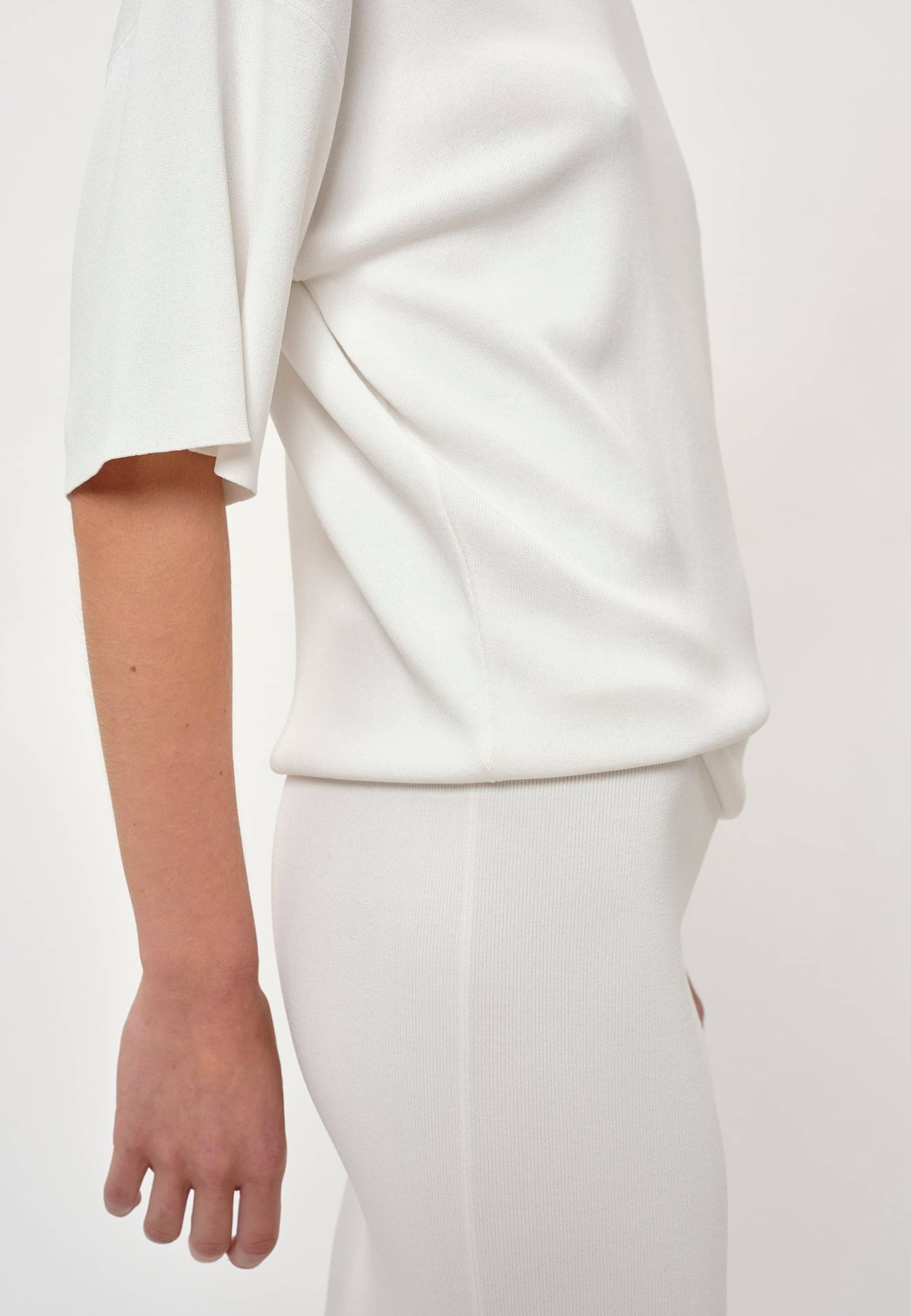 Carrie Knit Dress - Off White made by HERSKIND