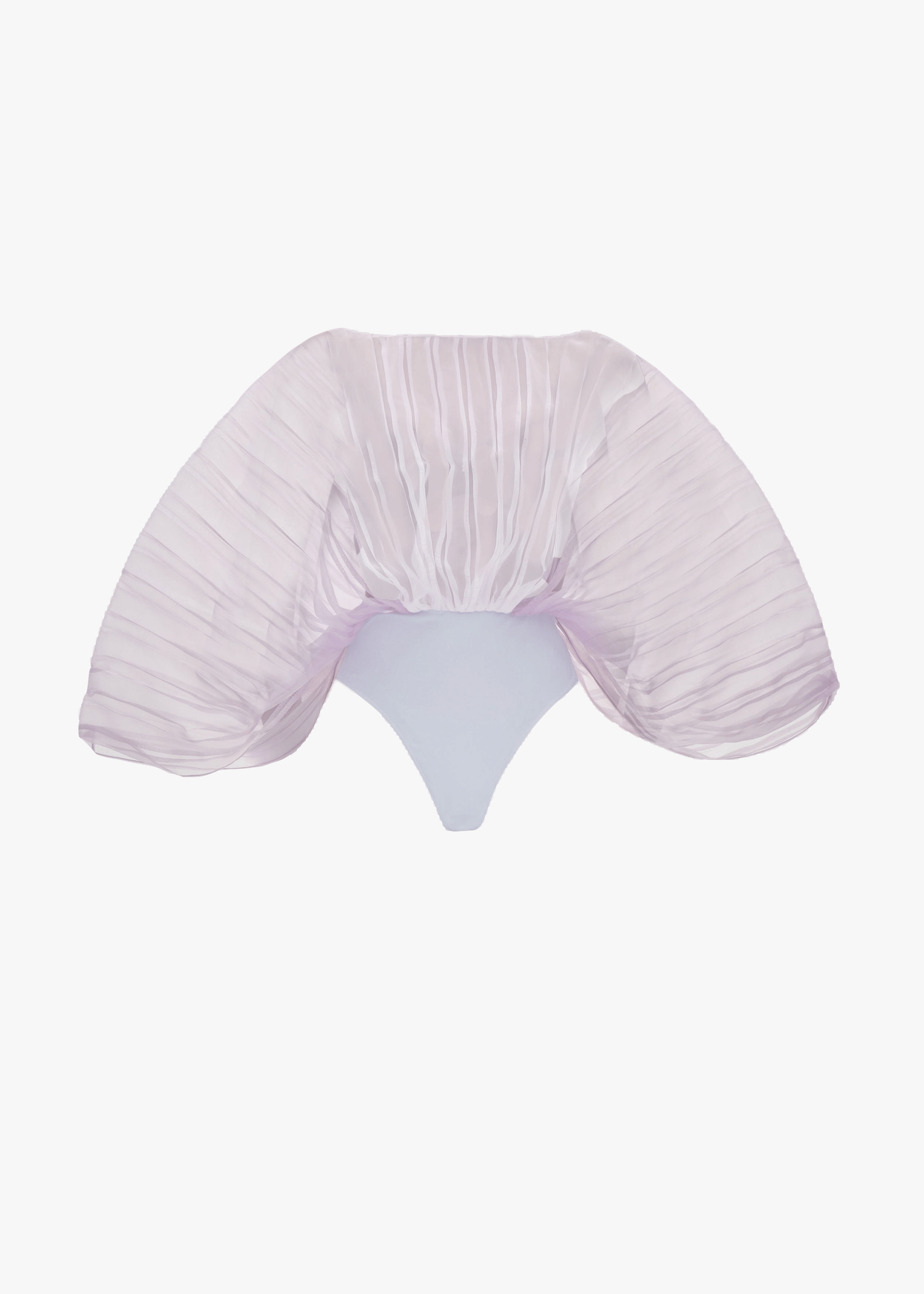 SOMBRA BODYSUIT - LILAC made by Andrea Iyamah