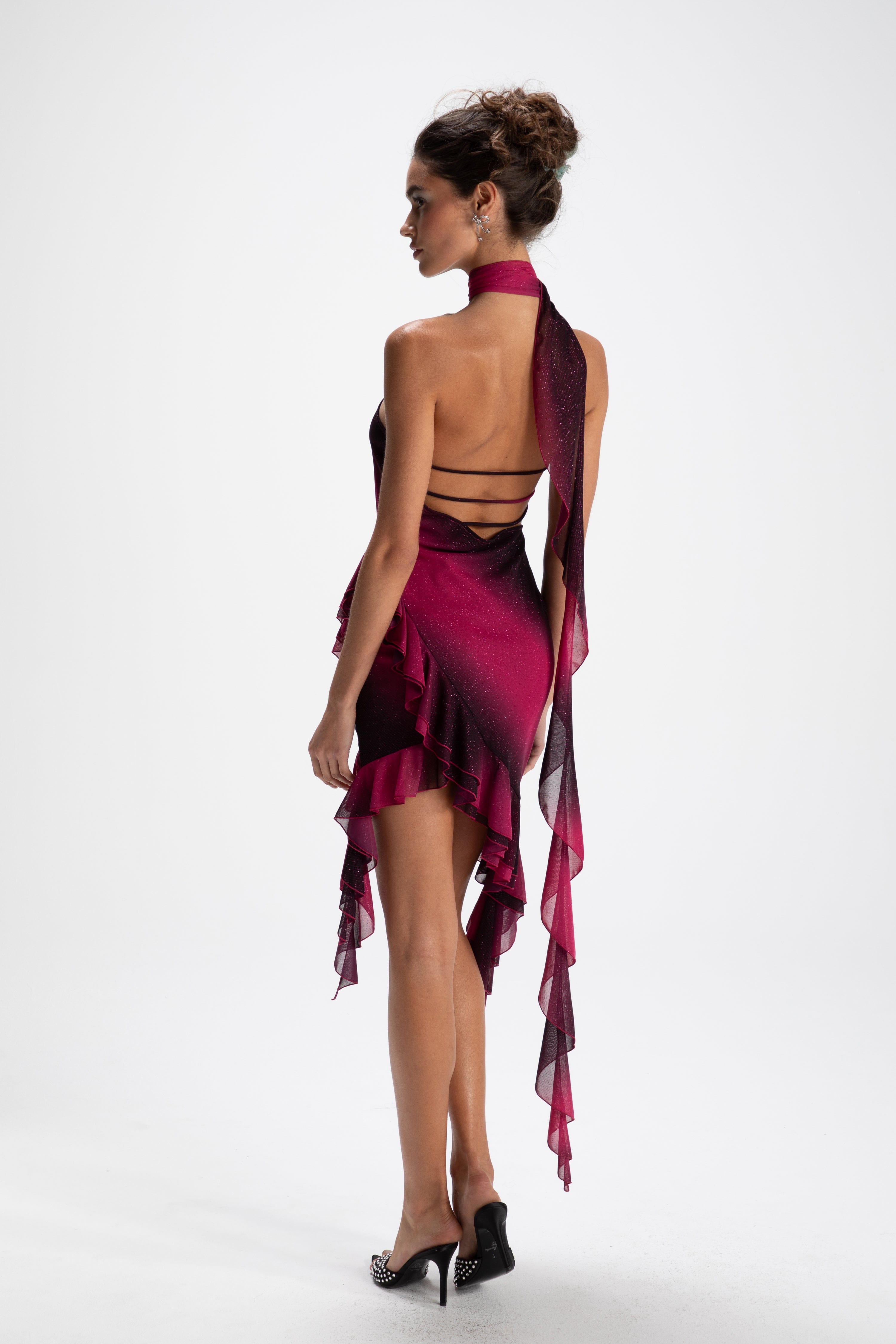 Holly Dress (Final Sale) in Multi color made by Nana Jacqueline