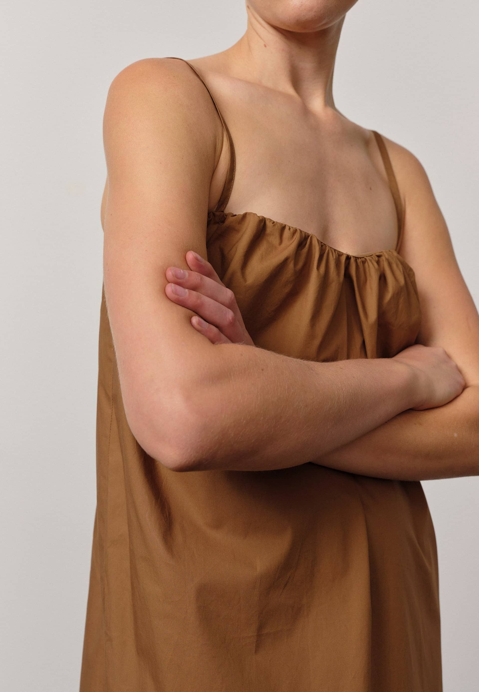 Colette Dress - Khaki made by HERSKIND