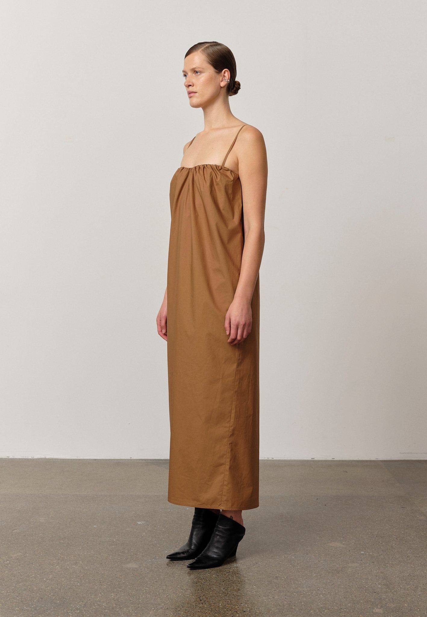 Colette Dress - Khaki made by HERSKIND