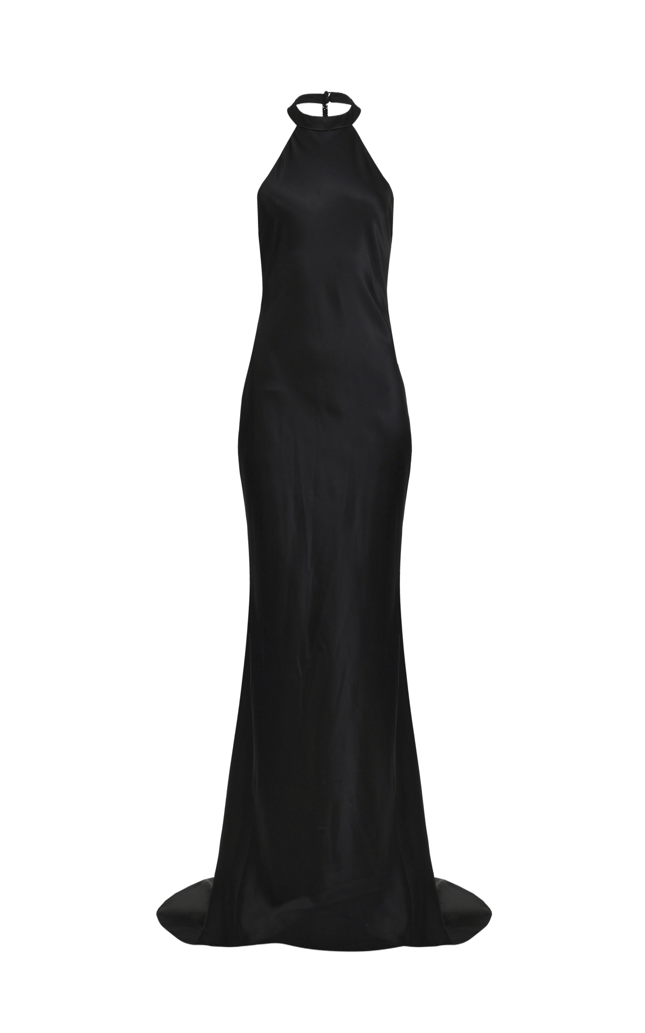 Nightfall Silk Maxi Dress made by Francesca Miranda