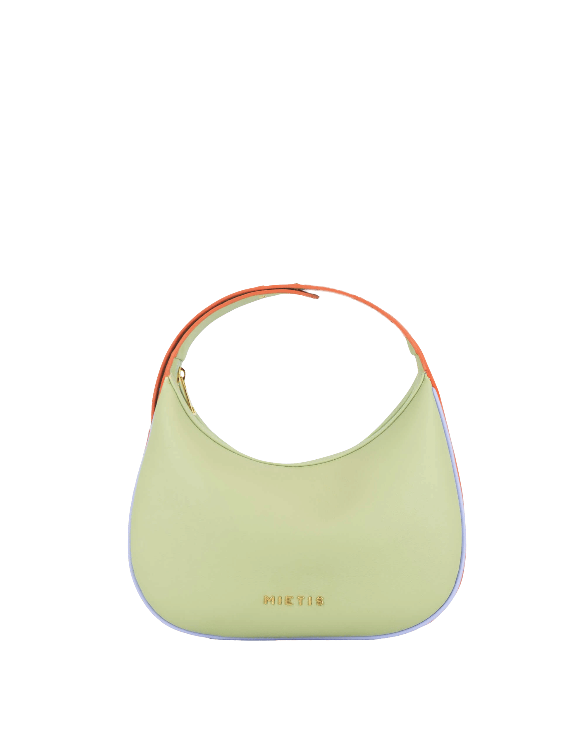 Muffin Hobo Sage Green / Orange in Green made by Mietis