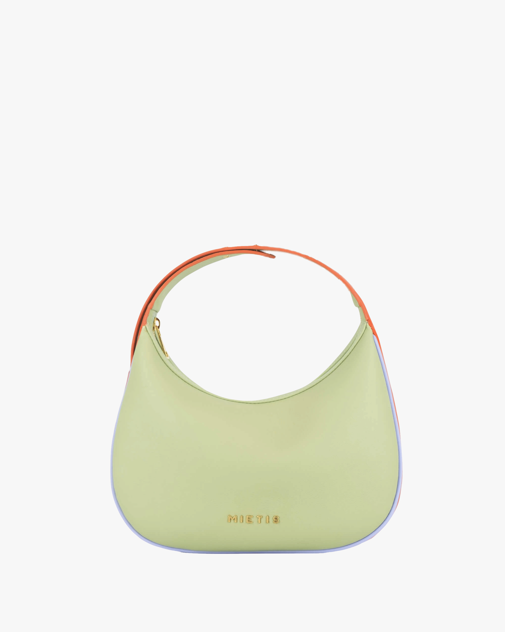 Muffin Hobo Sage Green / Orange in Green made by Mietis