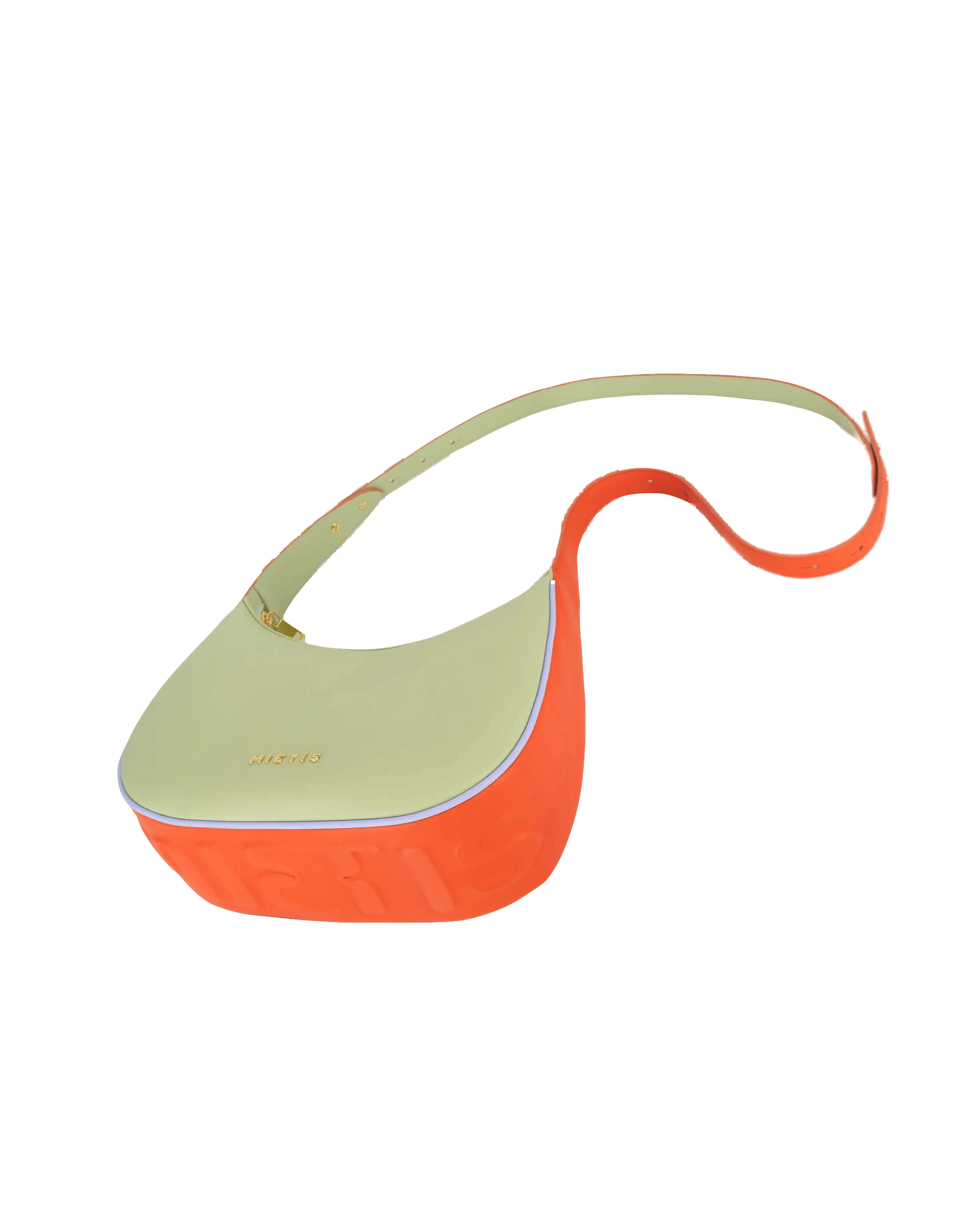 Muffin Hobo Sage Green / Orange in Green made by Mietis