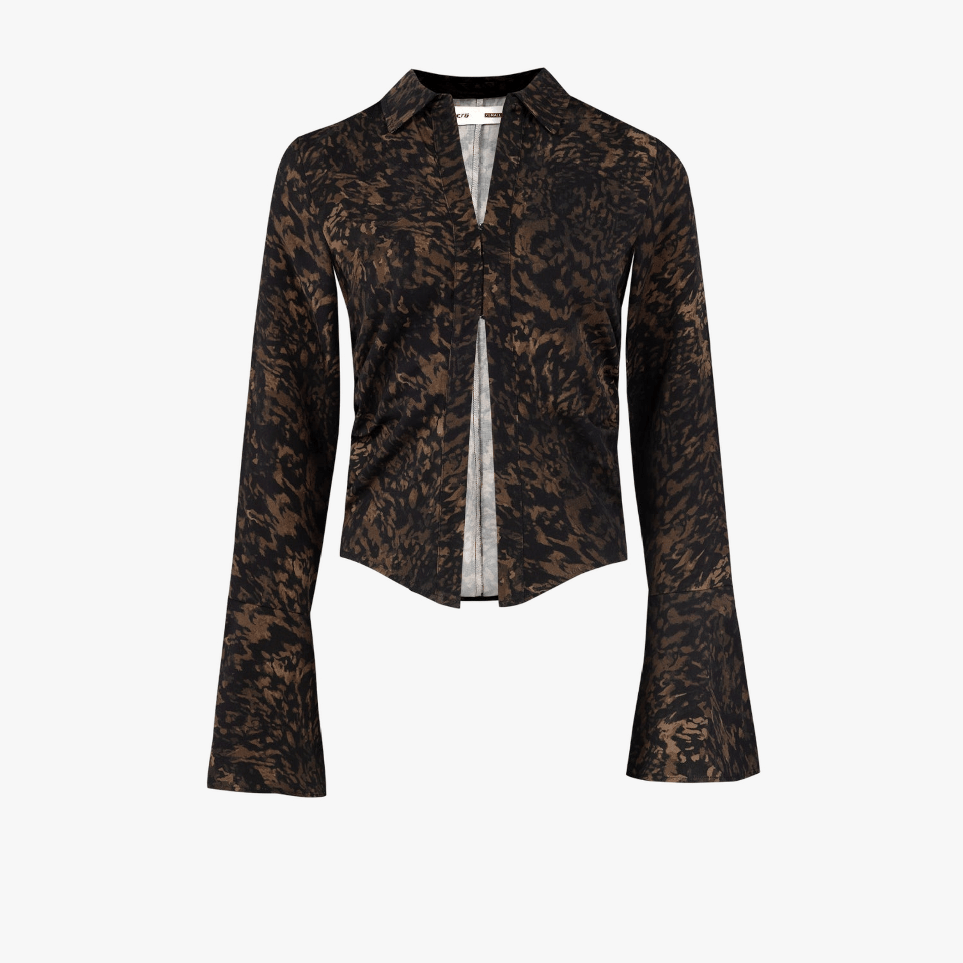 Your *itch Fitted Shirt - Leopard made by PCFG