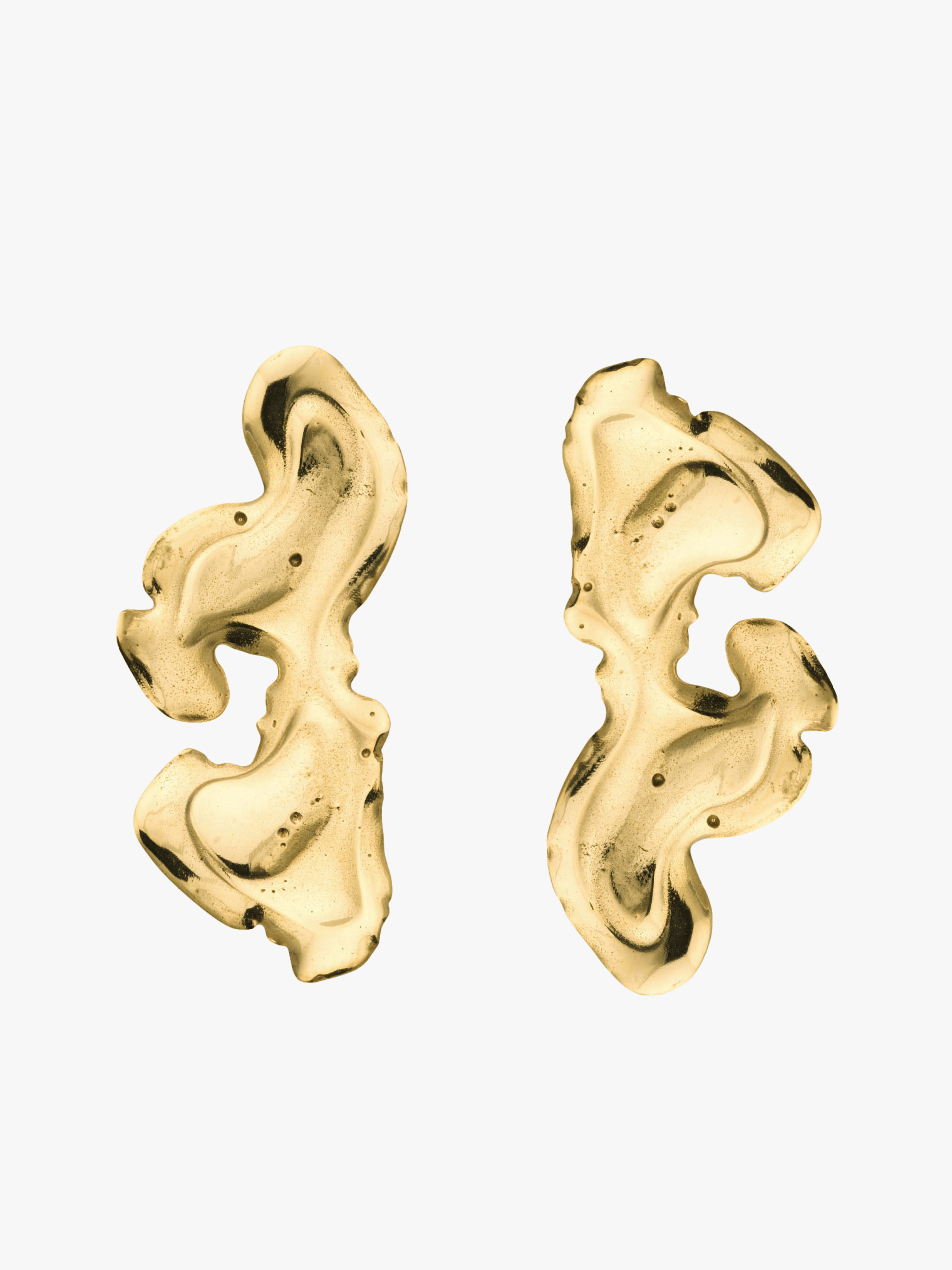 Euphoria Universe Earrings Gold in Gold made by Eva Remenyi