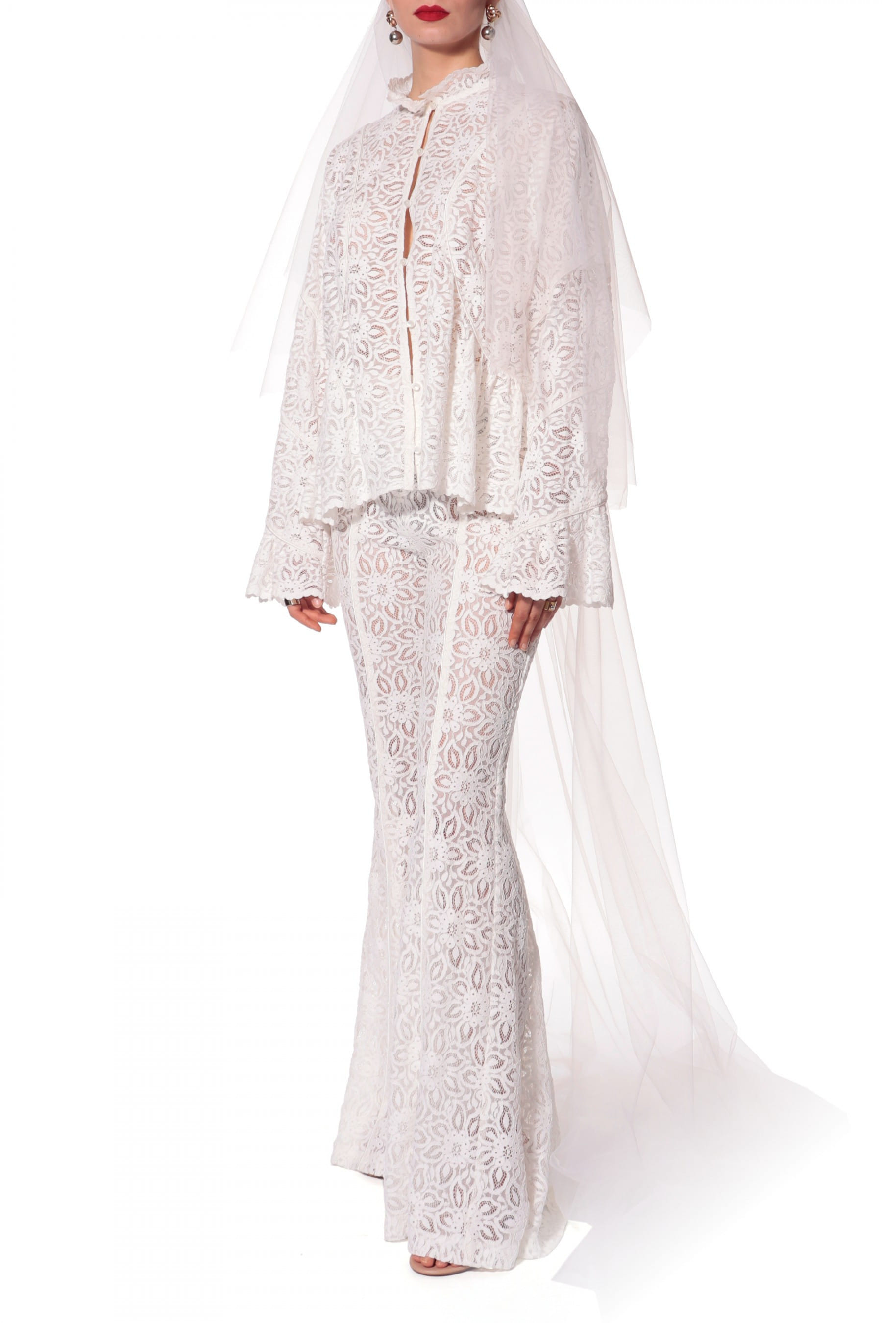 Blouse Penelopa Off White made by HALEWSKI