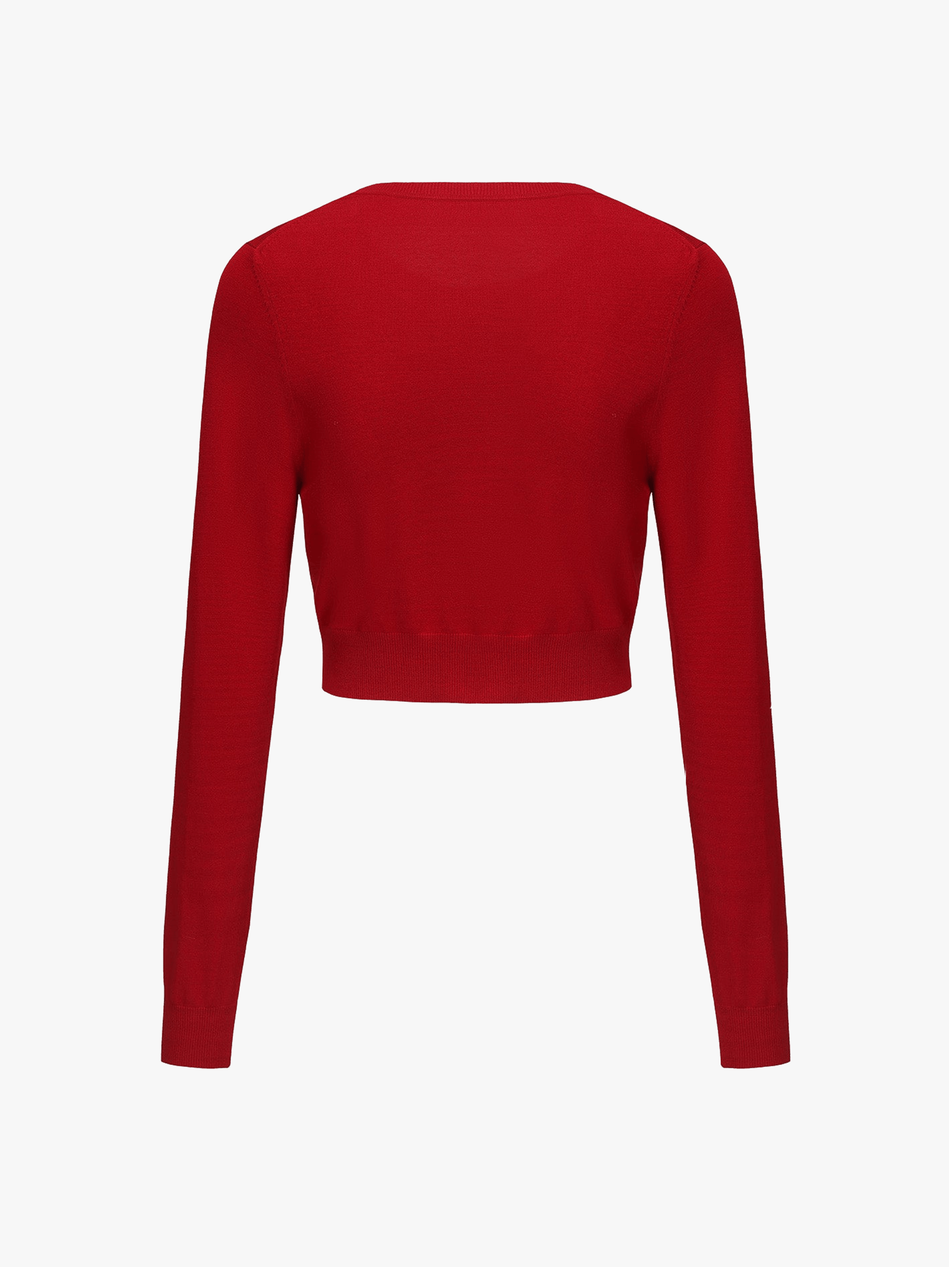 Ashley Cardigan (Red) made by Nana Jacqueline