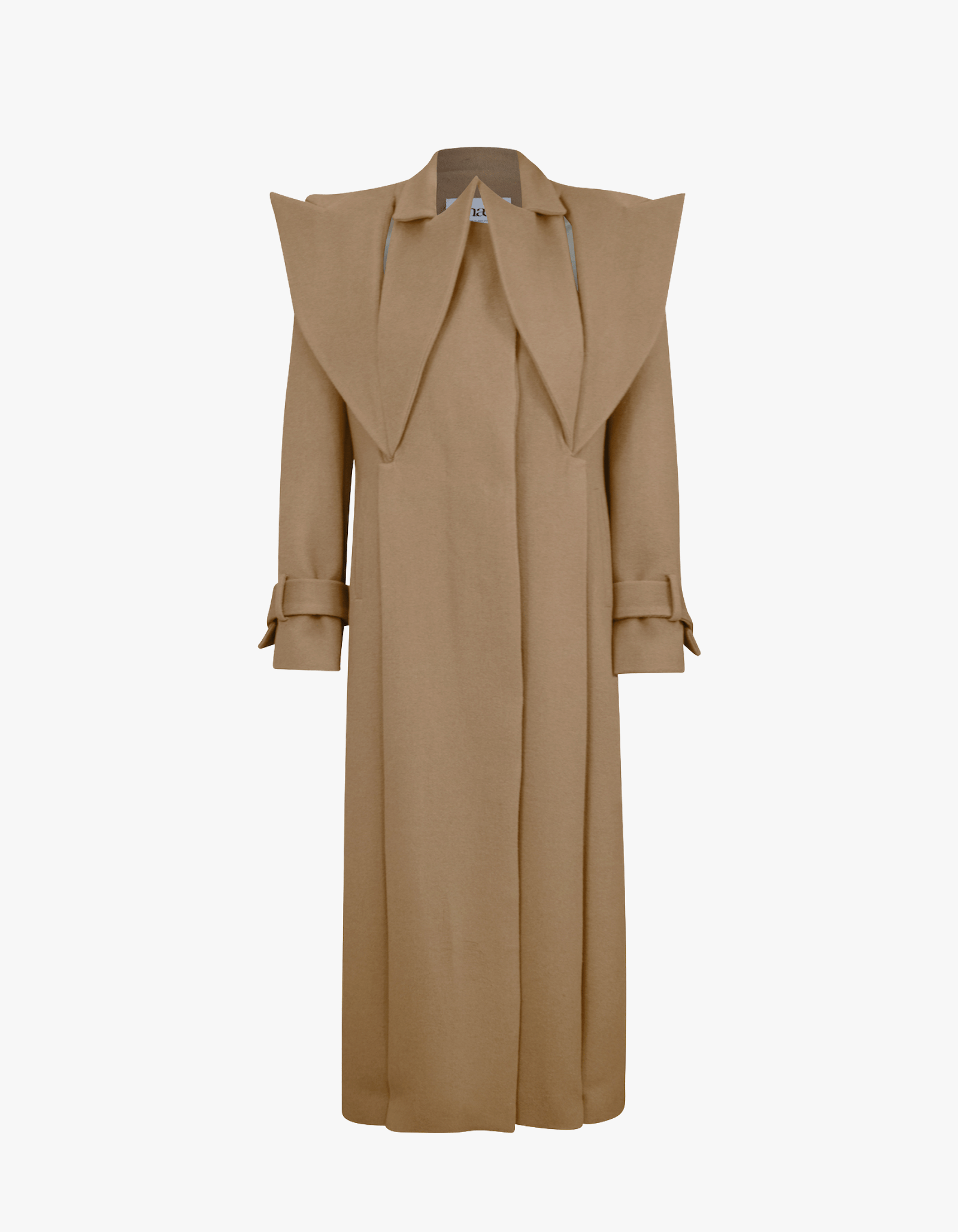 OSPREY Cashmere Beige Long Coat made by MAET