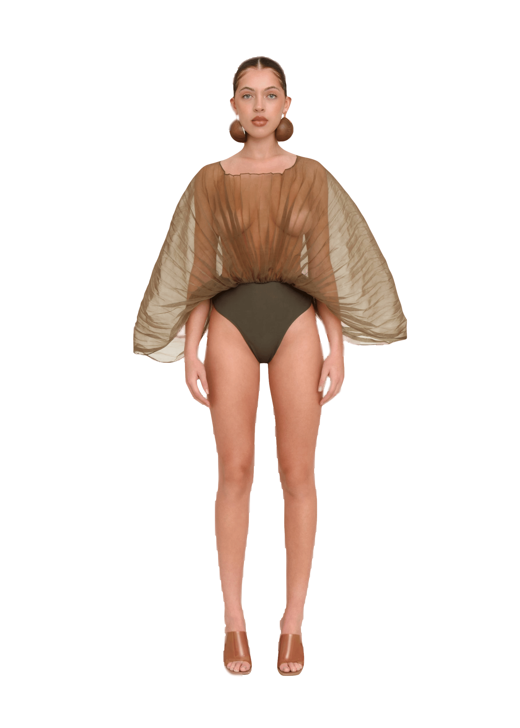 SOMBRA BODYSUIT - JADE made by Andrea Iyamah