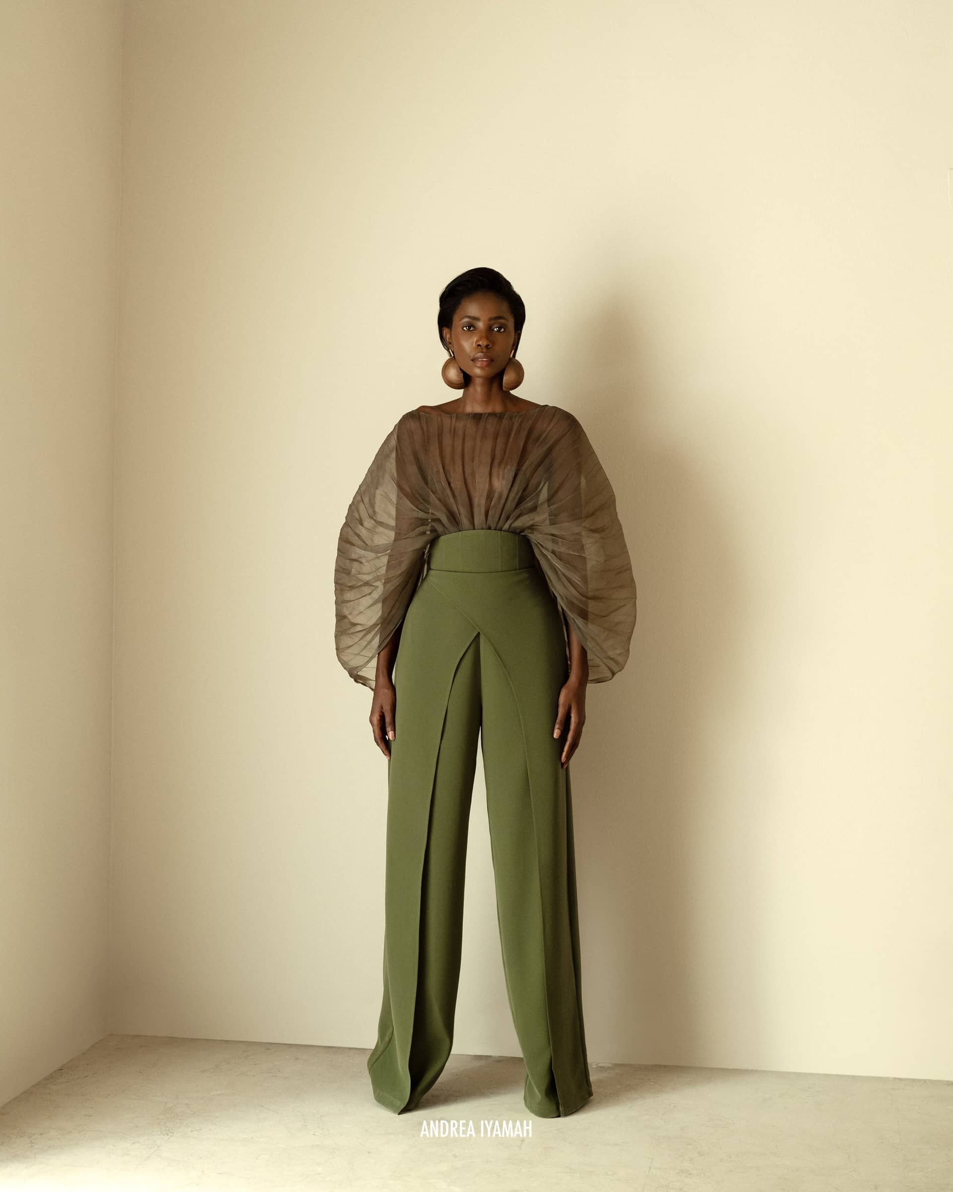 SOMBRA BODYSUIT - JADE made by Andrea Iyamah