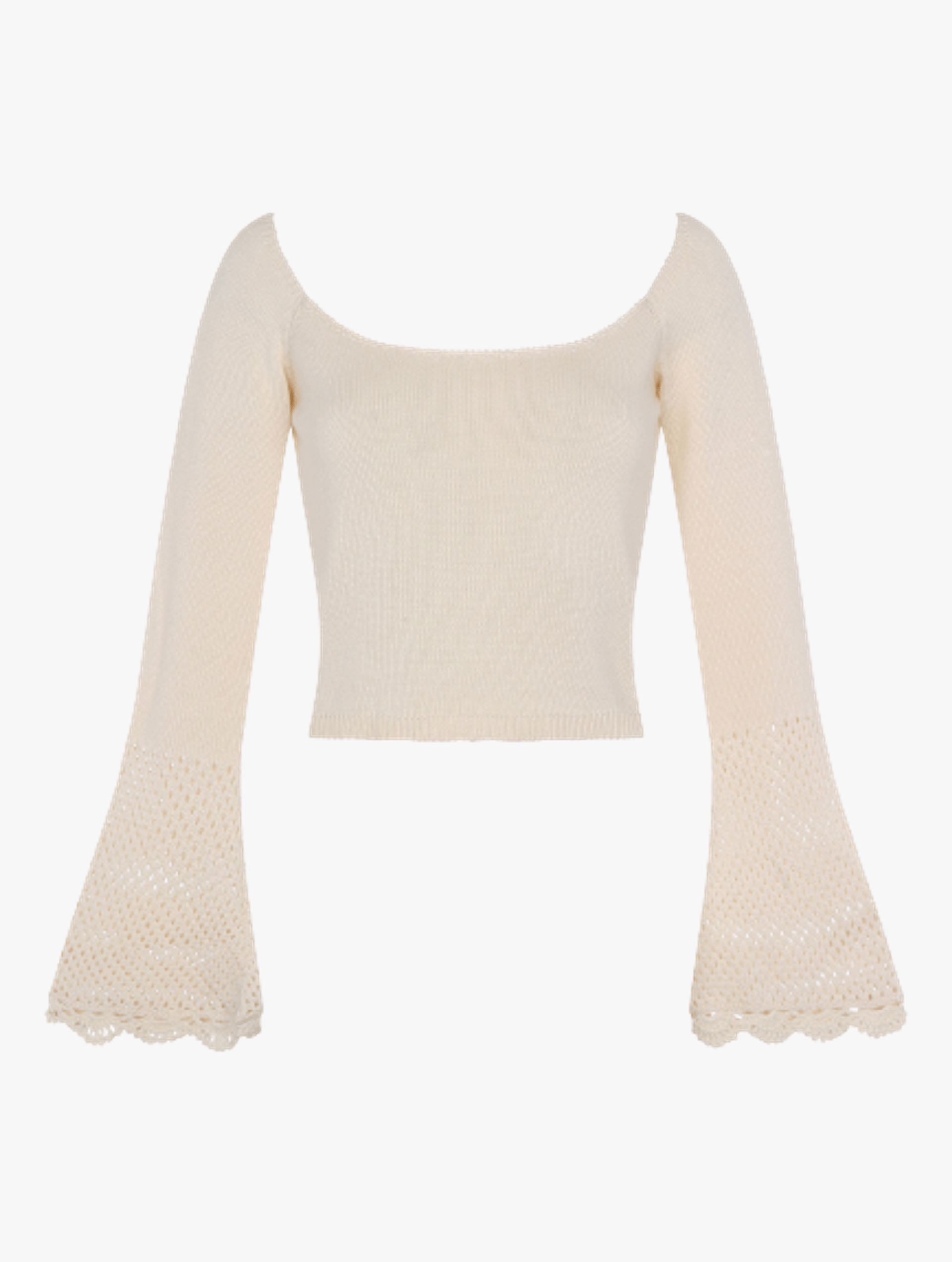 Marilú Top - Organic White in White made by Peregrina