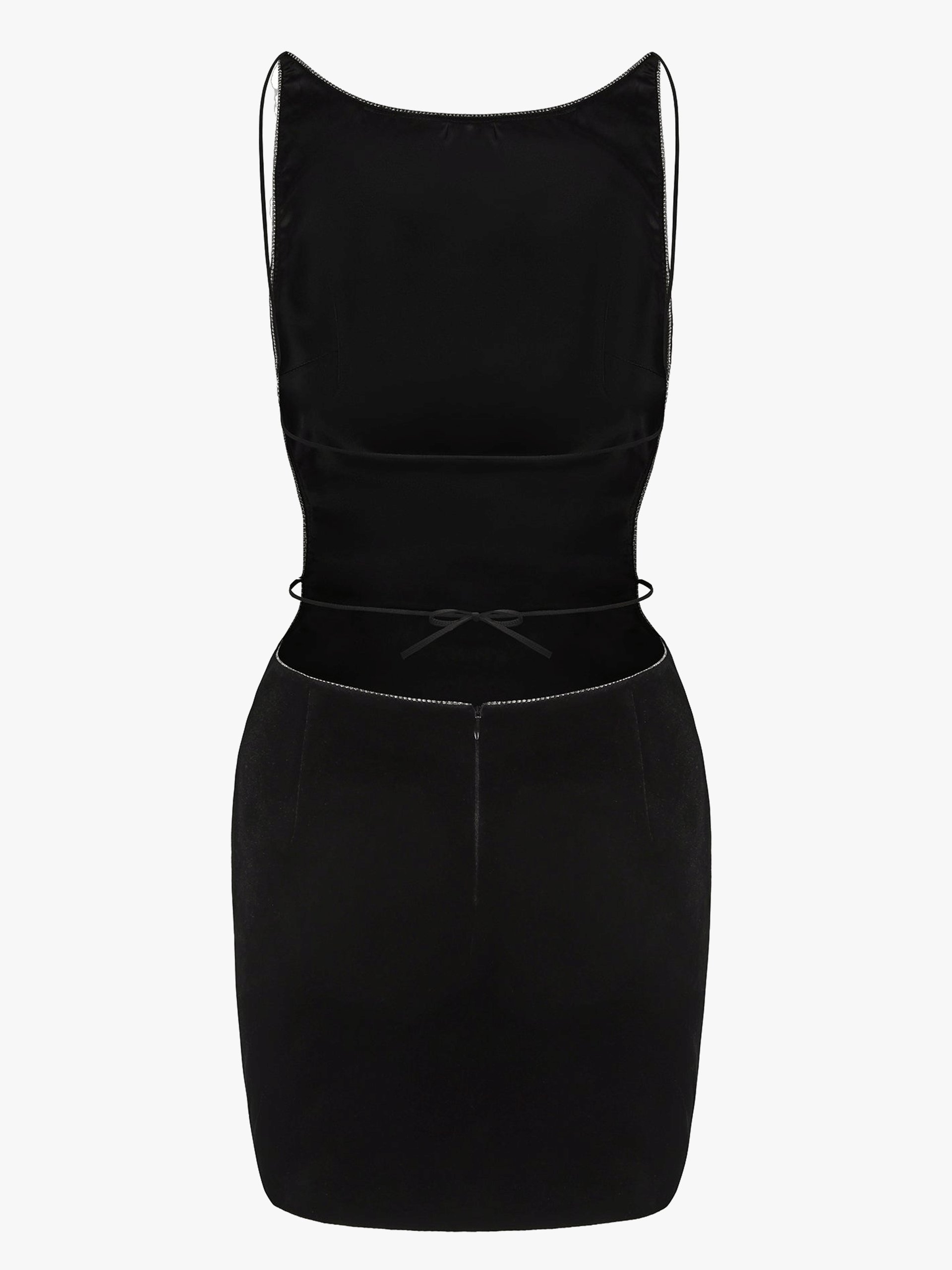 Lucia Velvet Dress (Black) made by Nana Jacqueline