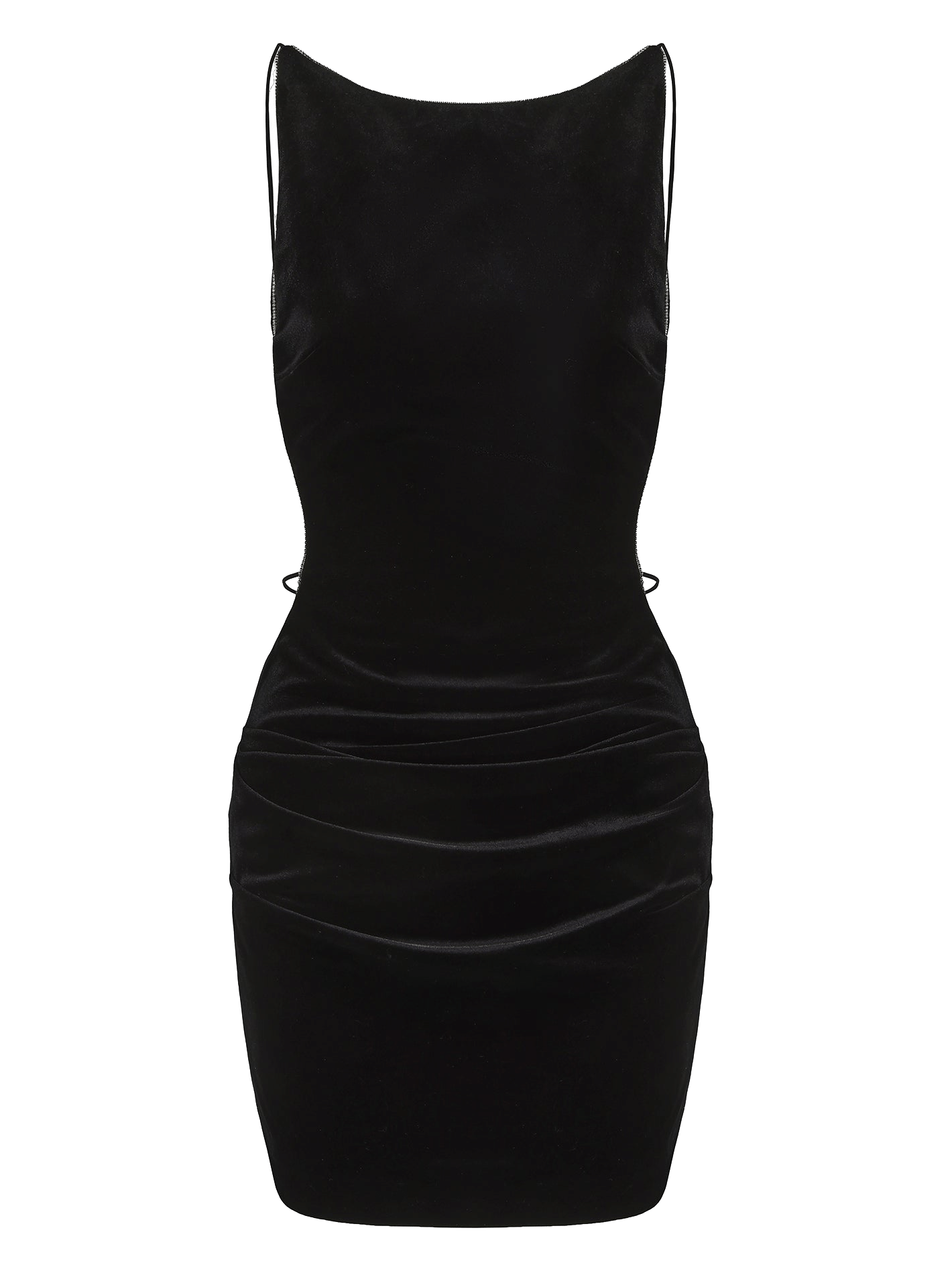 Lucia Velvet Dress (Black) made by Nana Jacqueline