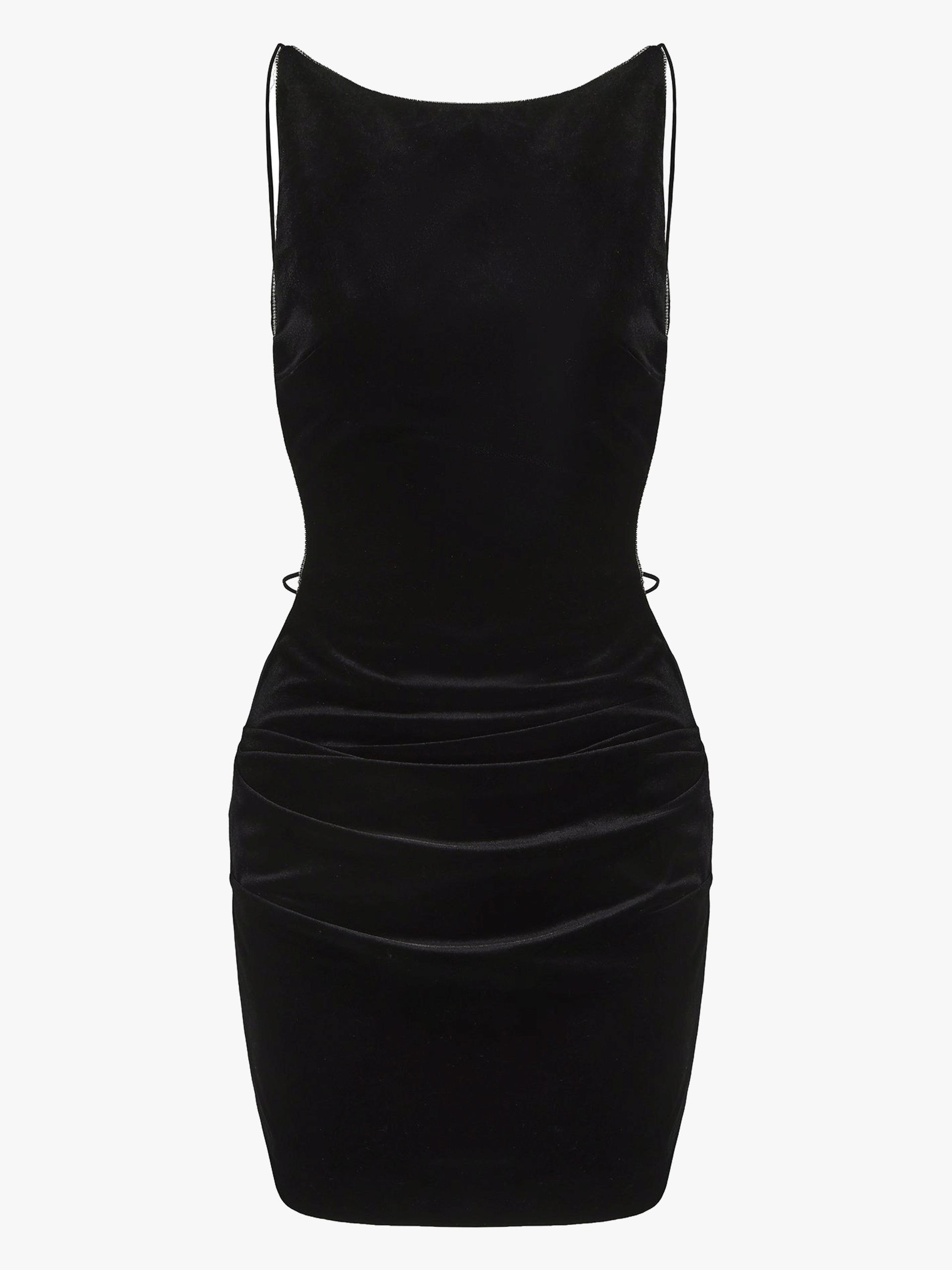 Lucia Velvet Dress (Black) made by Nana Jacqueline