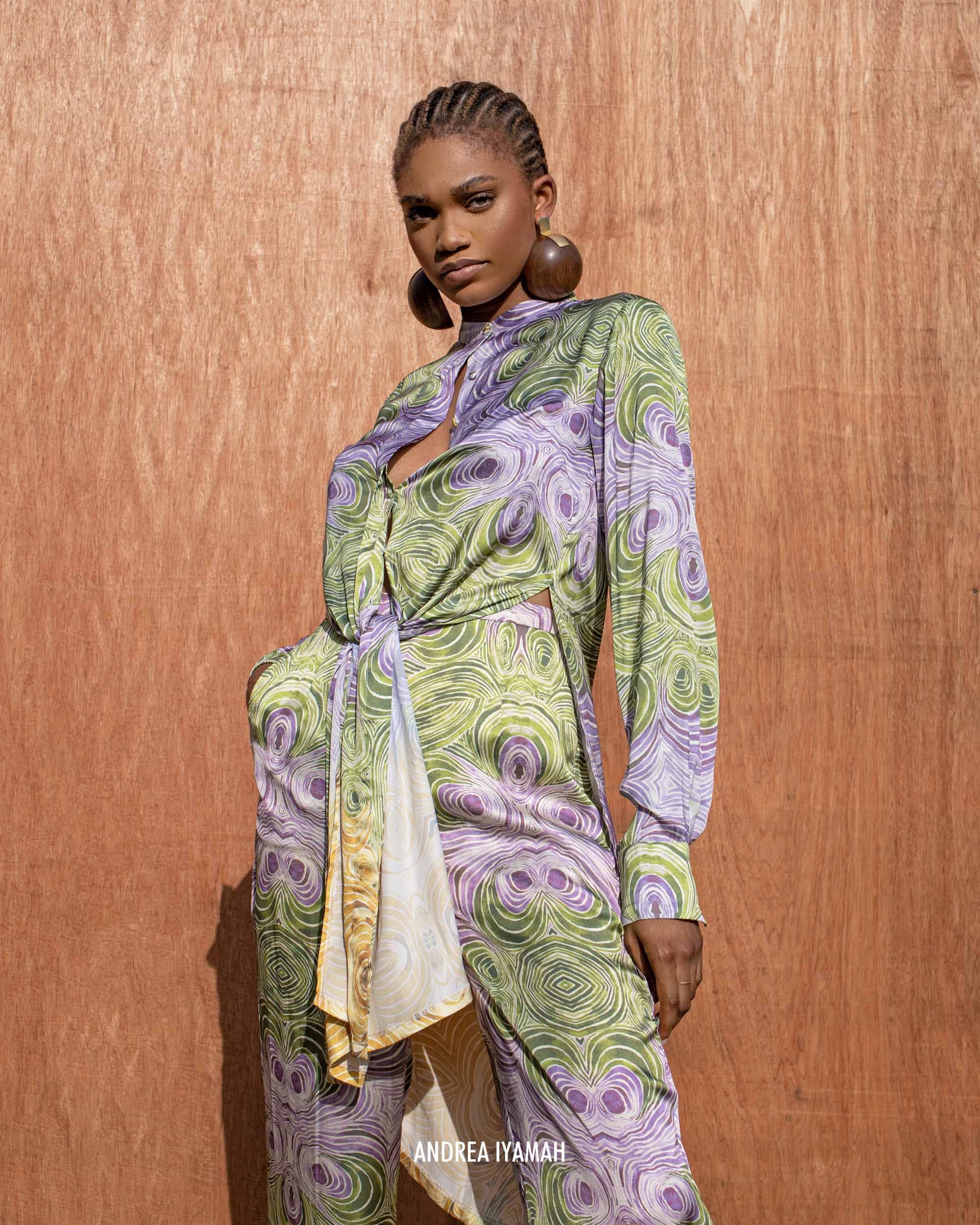 AKACIA TUNIC made by Andrea Iyamah