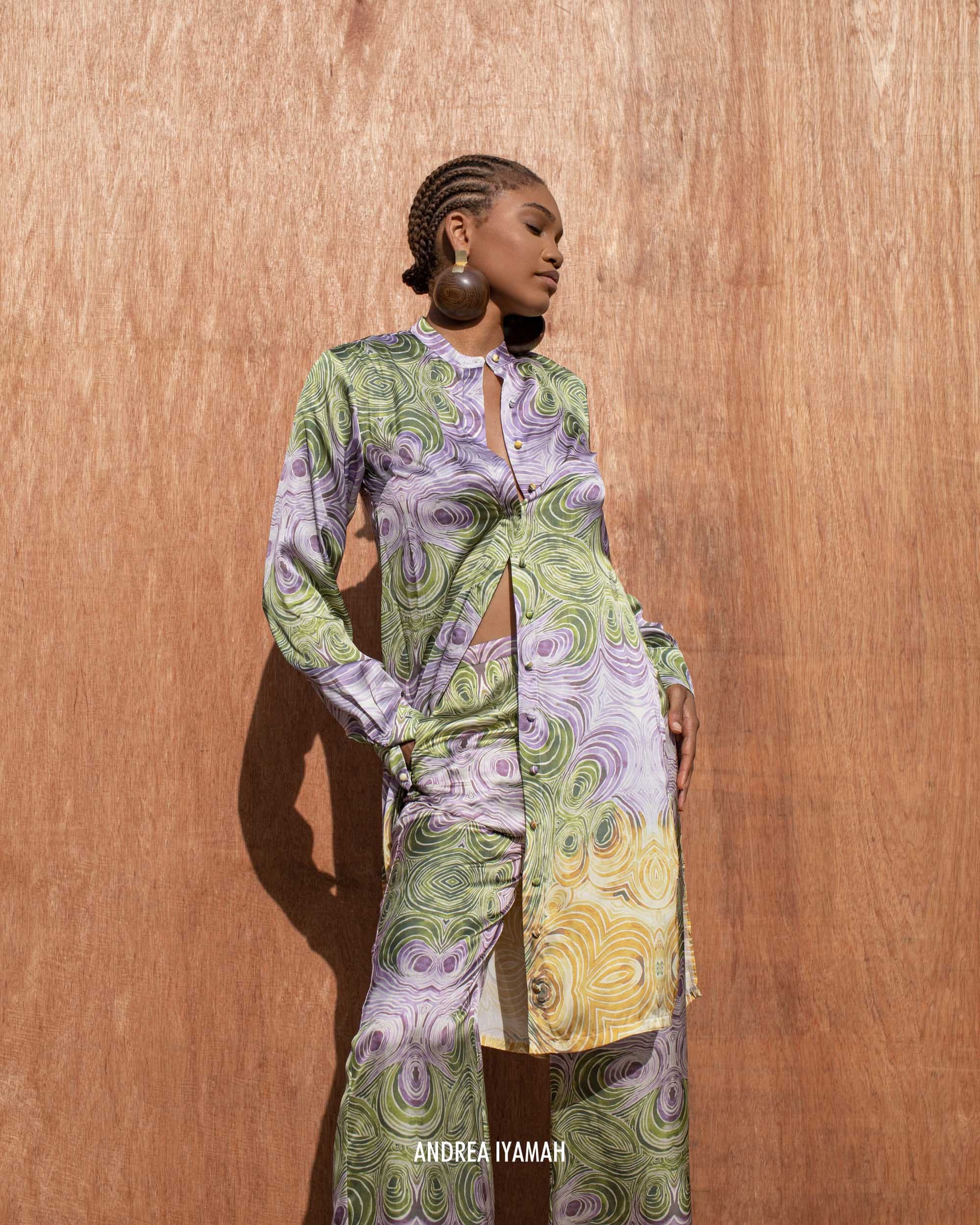 AKACIA TUNIC made by Andrea Iyamah