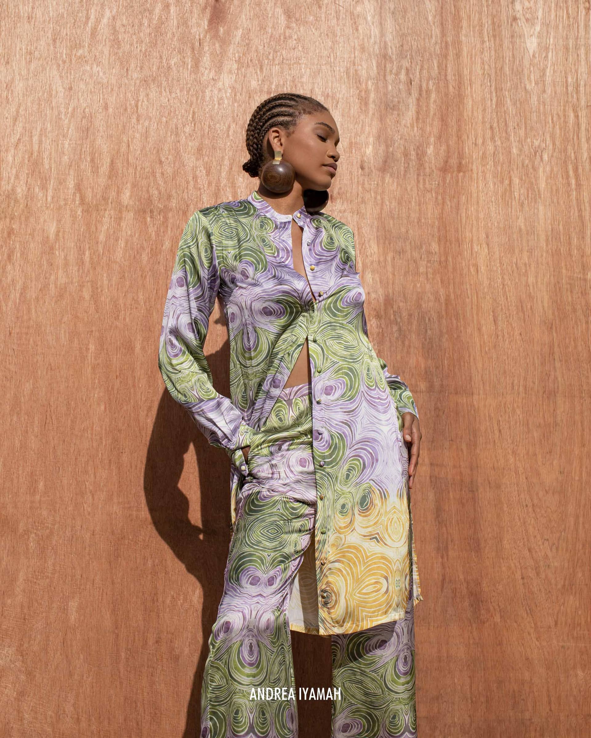 AKACIA TUNIC made by Andrea Iyamah