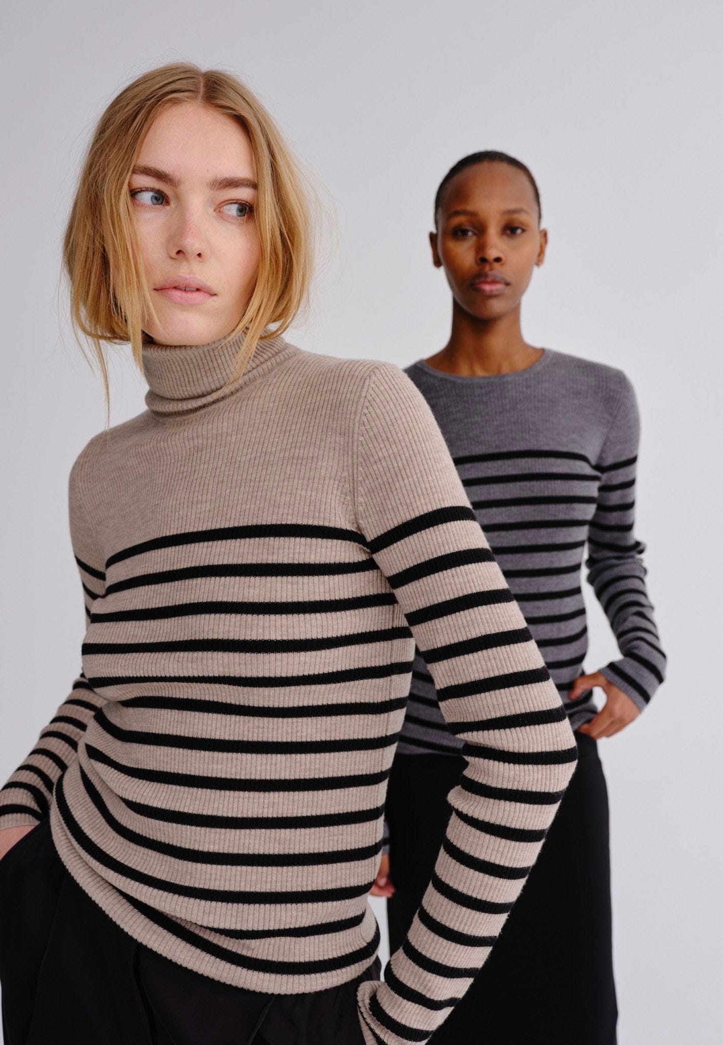 Bob Blouse - Grey Melange made by HERSKIND