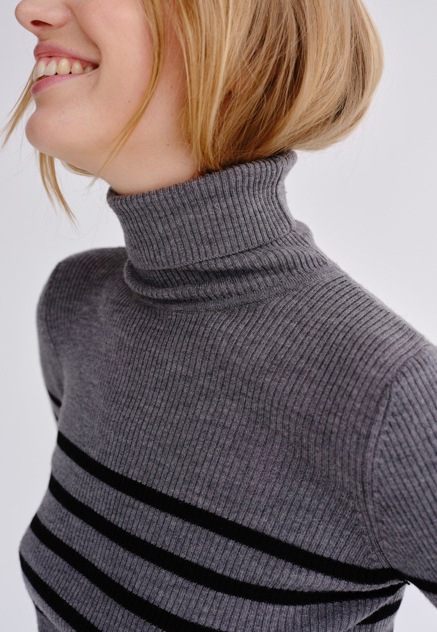 Bob Blouse - Grey Melange made by HERSKIND