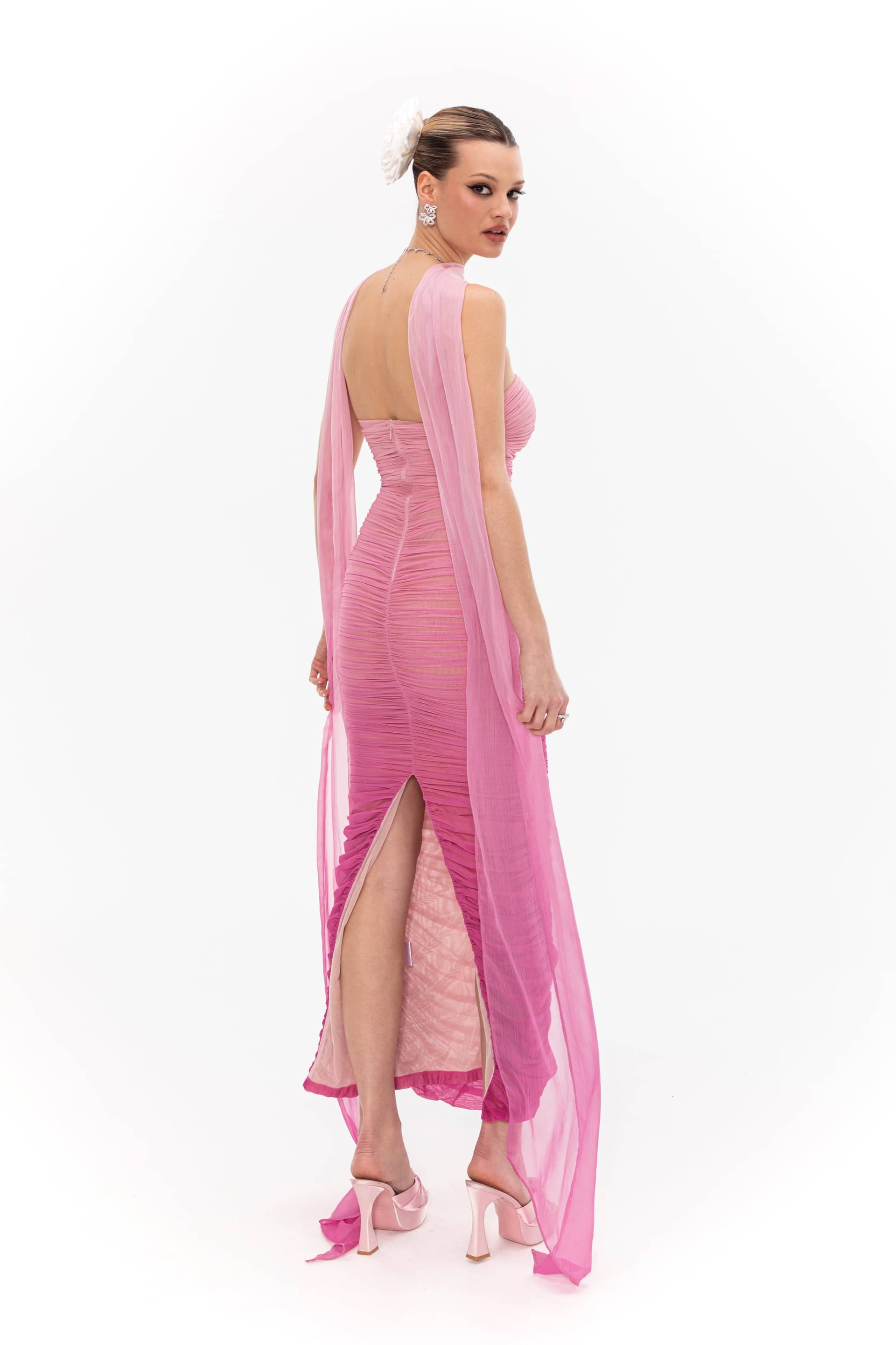 Juliet Dress (Pink) made by Nana Jacqueline