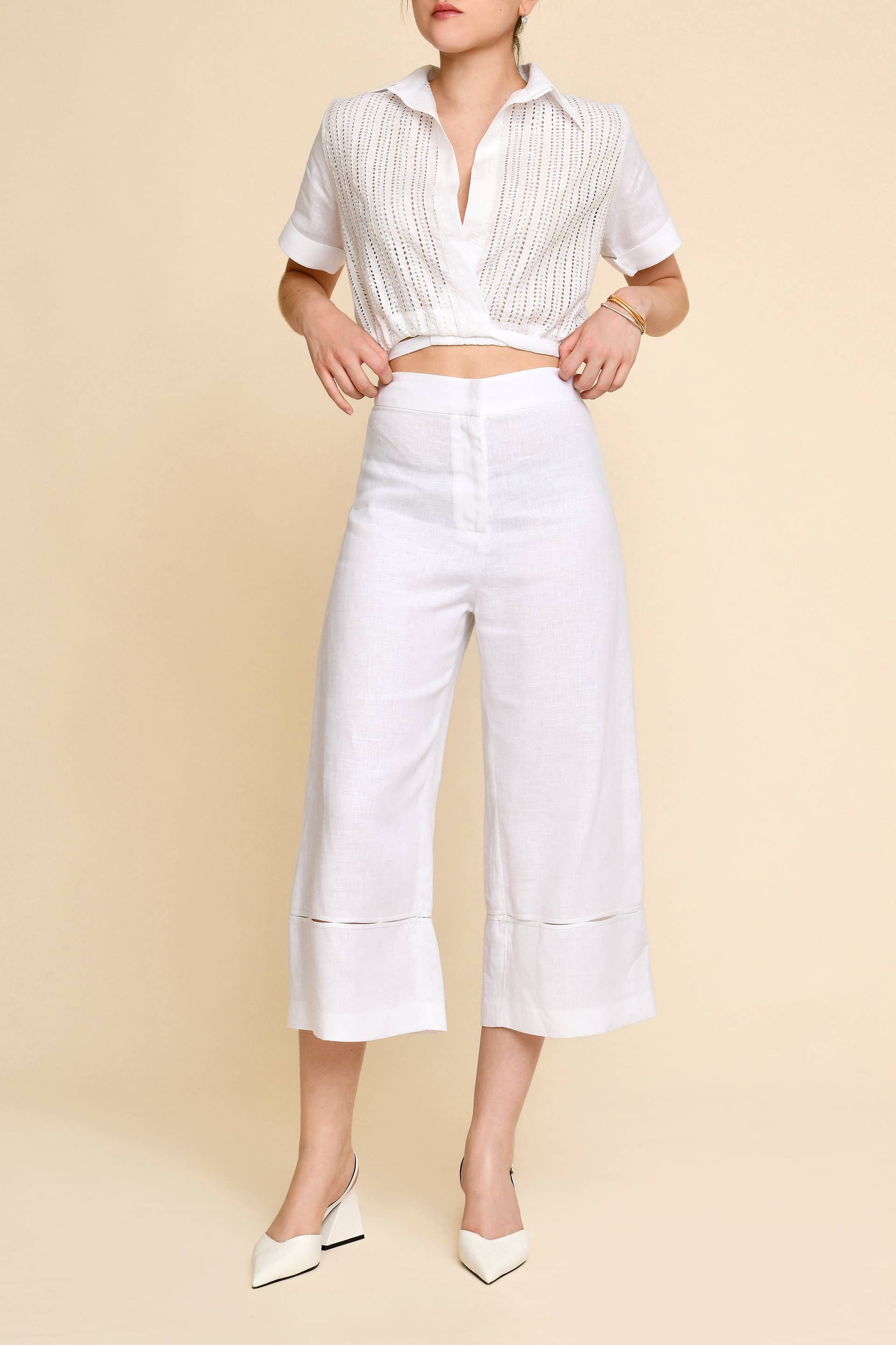 Campesino Capris Pants made by Francesca Miranda