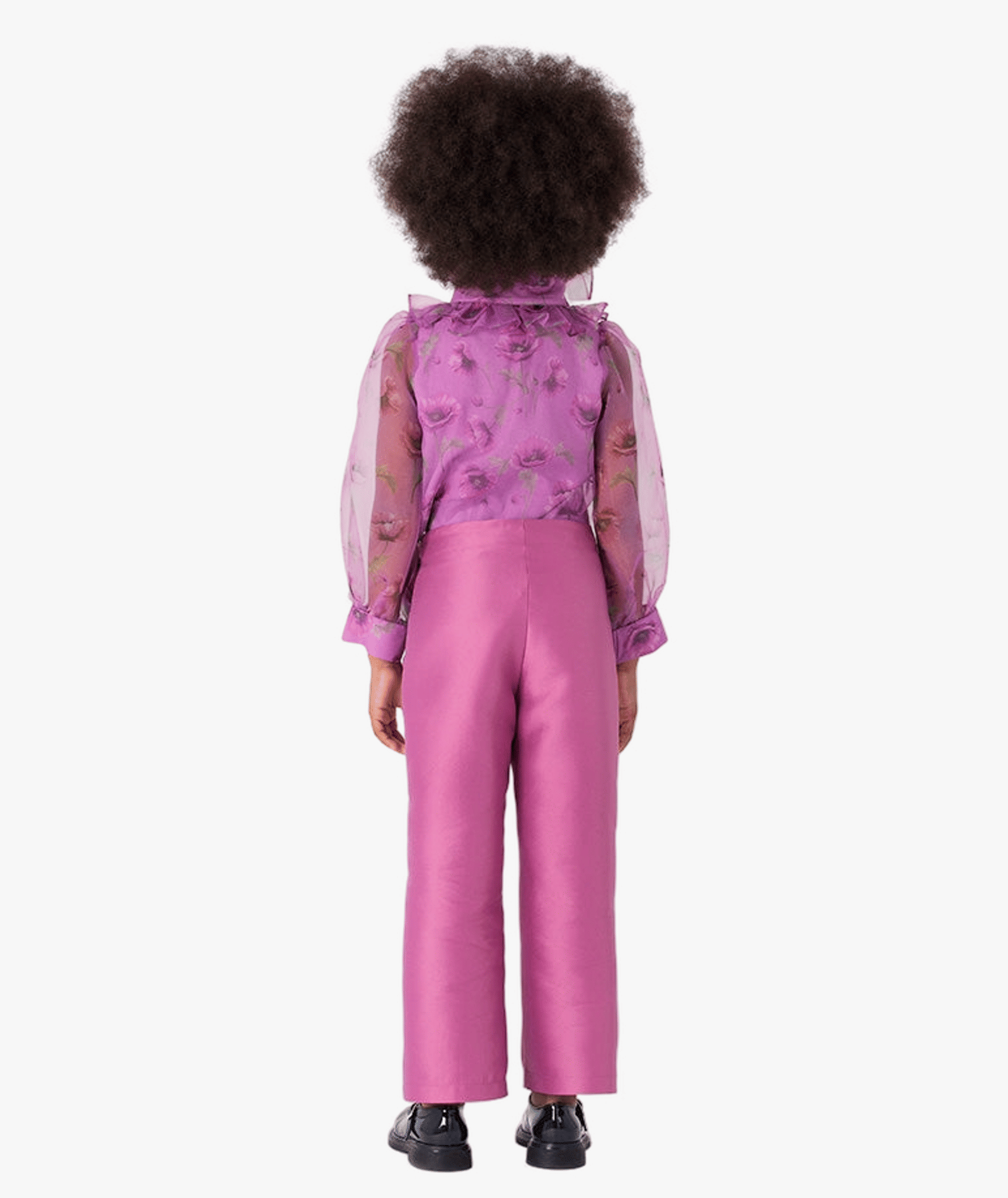 Organza Ruffles Girls Outfit | 2 Pieces made by Mama Luma