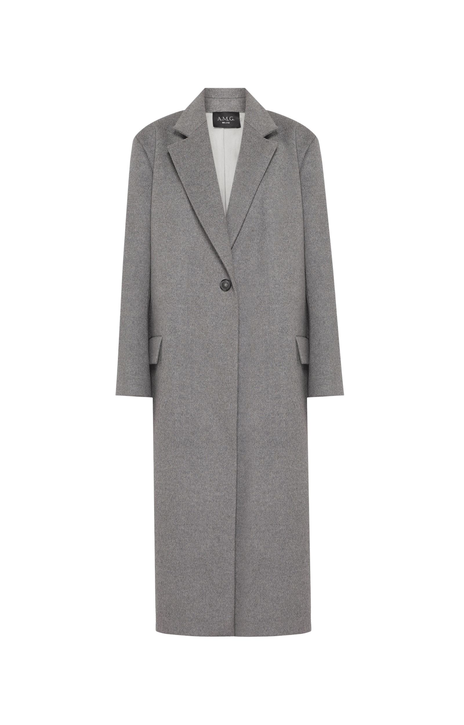 Wool Grey Coat made by A.M.G