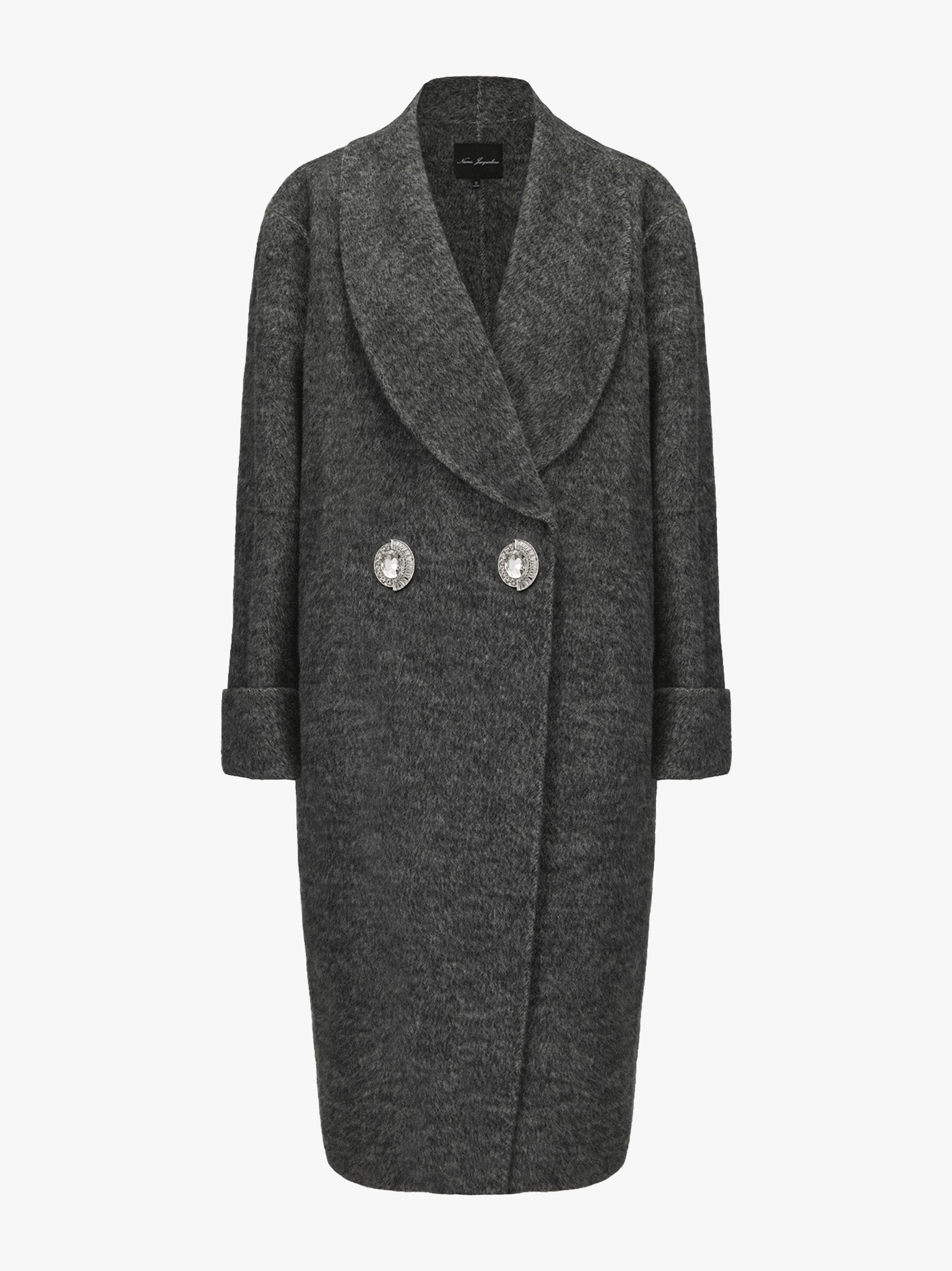 Audrina Coat (Grey) made by Nana Jacqueline