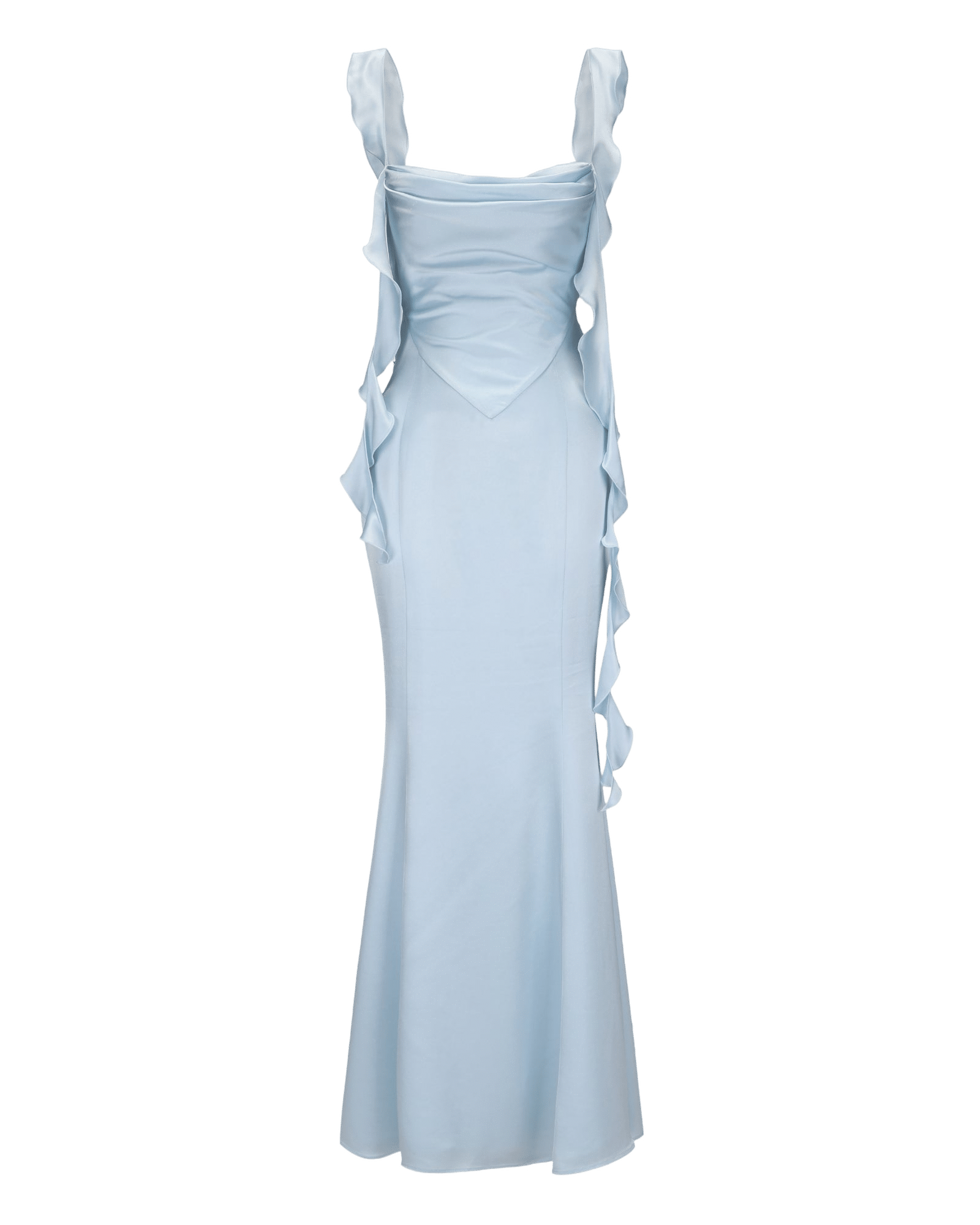 Caroline Dress (Blue) made by Nana Jacqueline