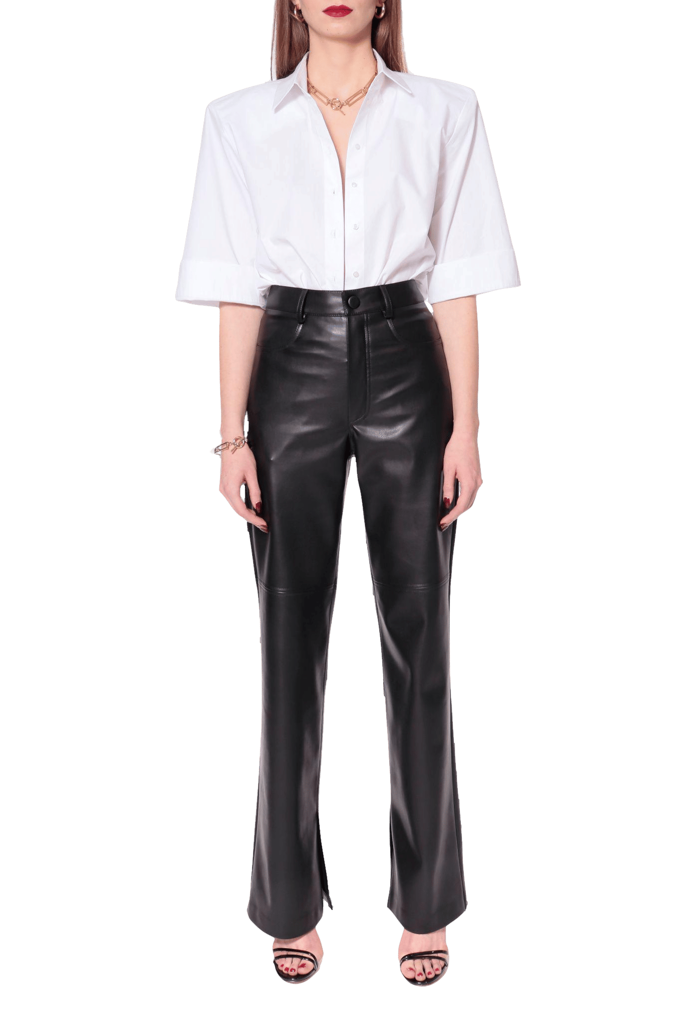 Shirt Demi Simple White made by HALEWSKI