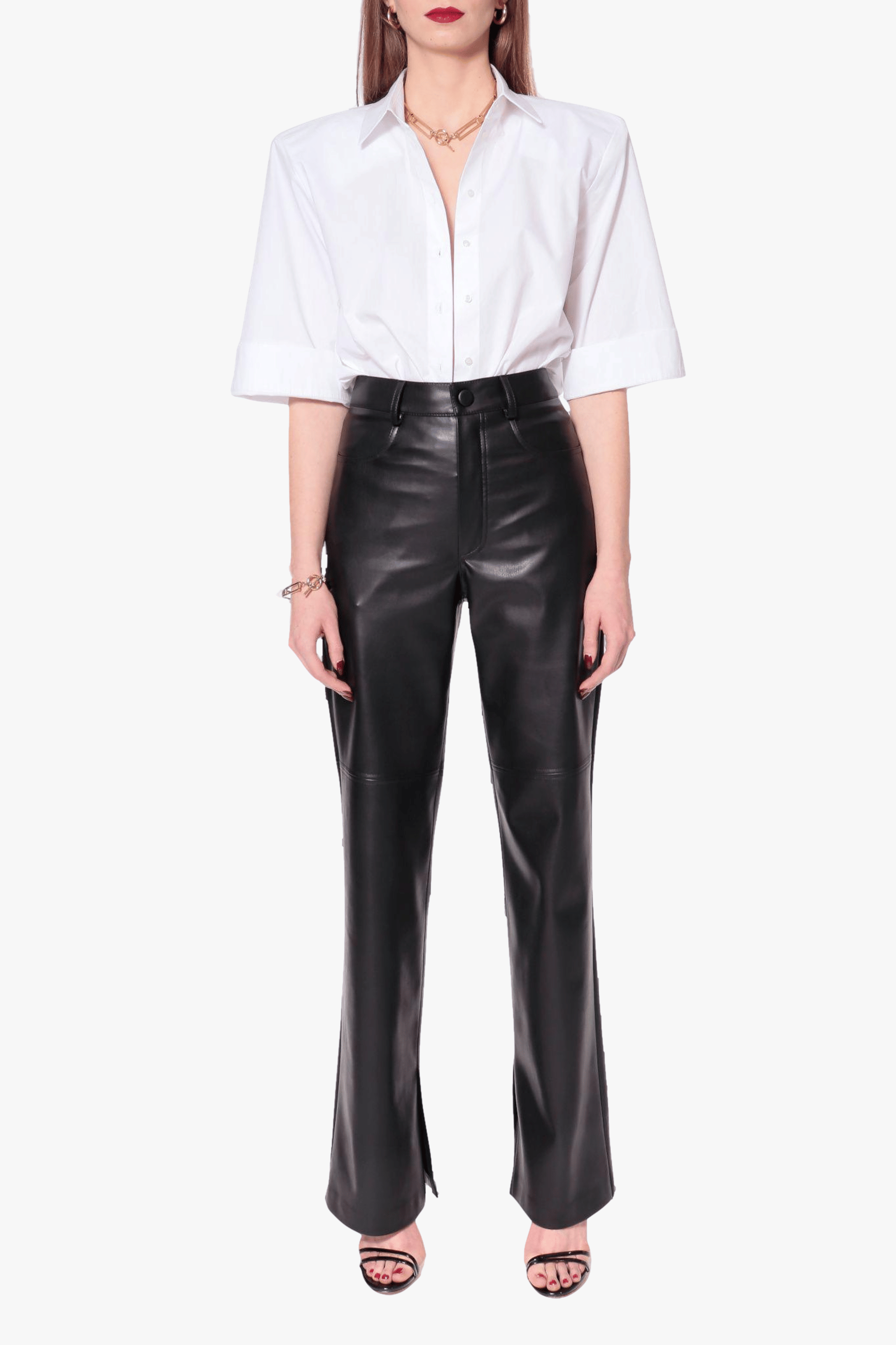 Shirt Demi Simple White made by HALEWSKI