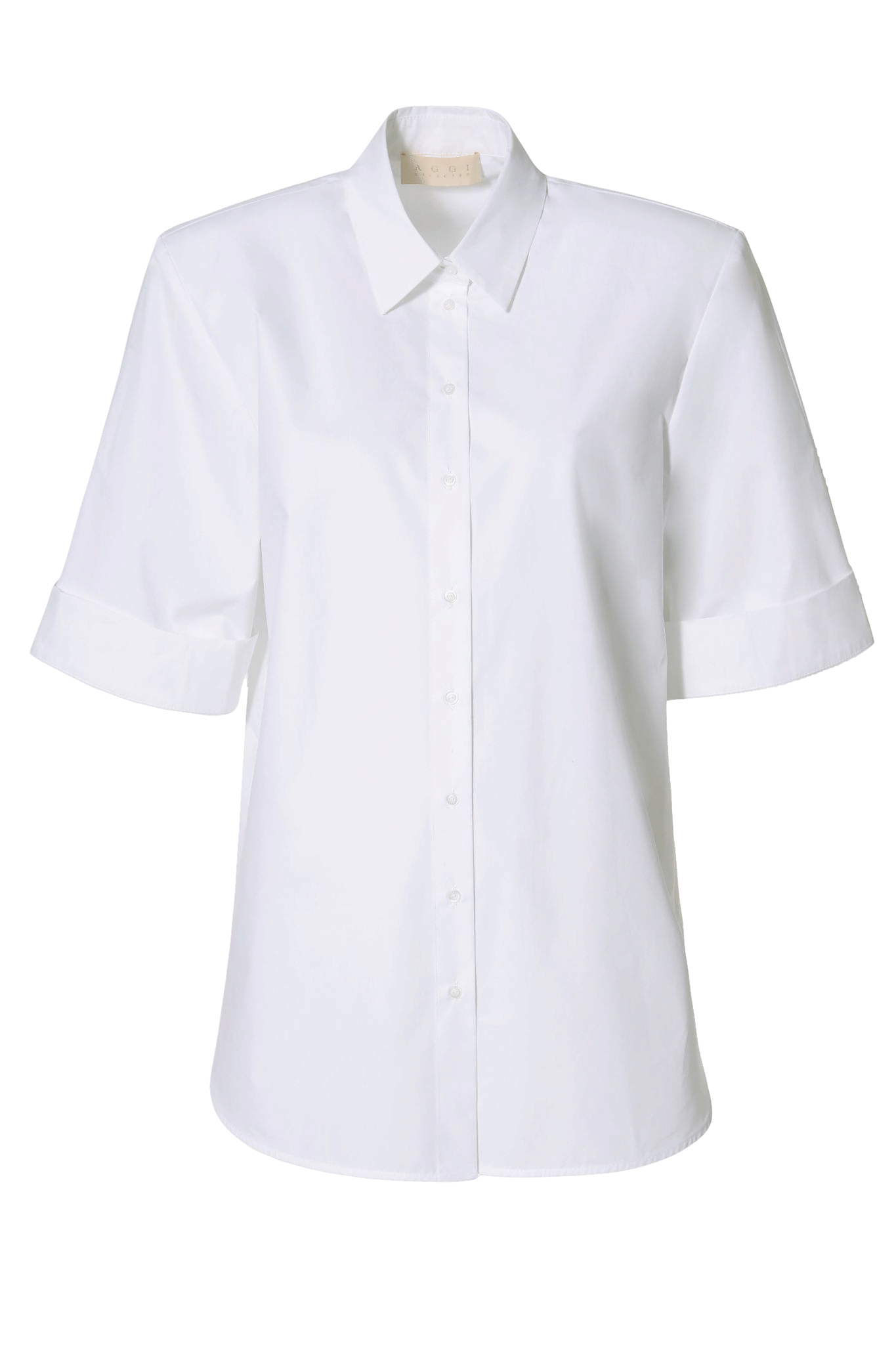 Shirt Demi Simple White made by HALEWSKI