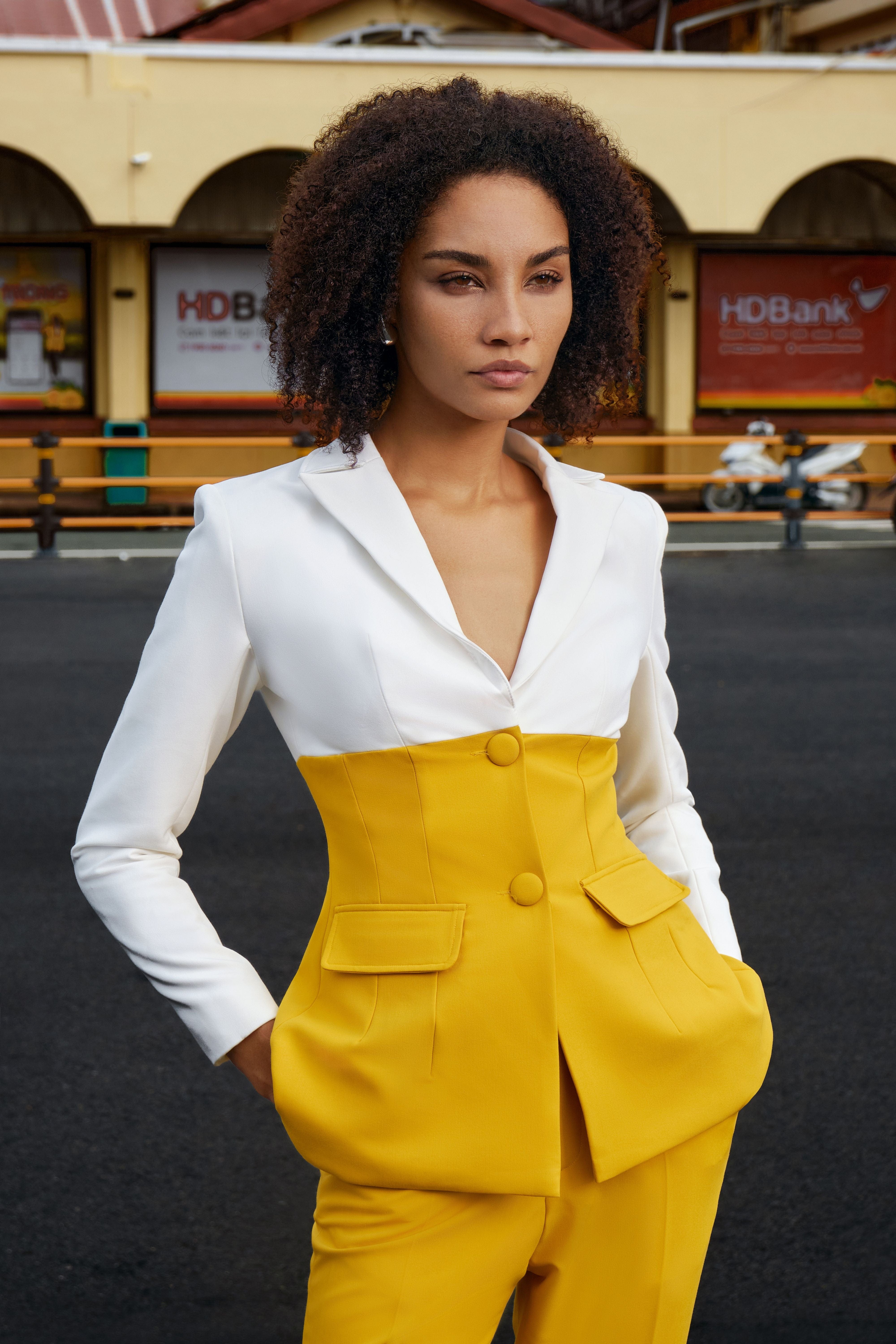 Saigon Blazer made by JUSTIN TONG