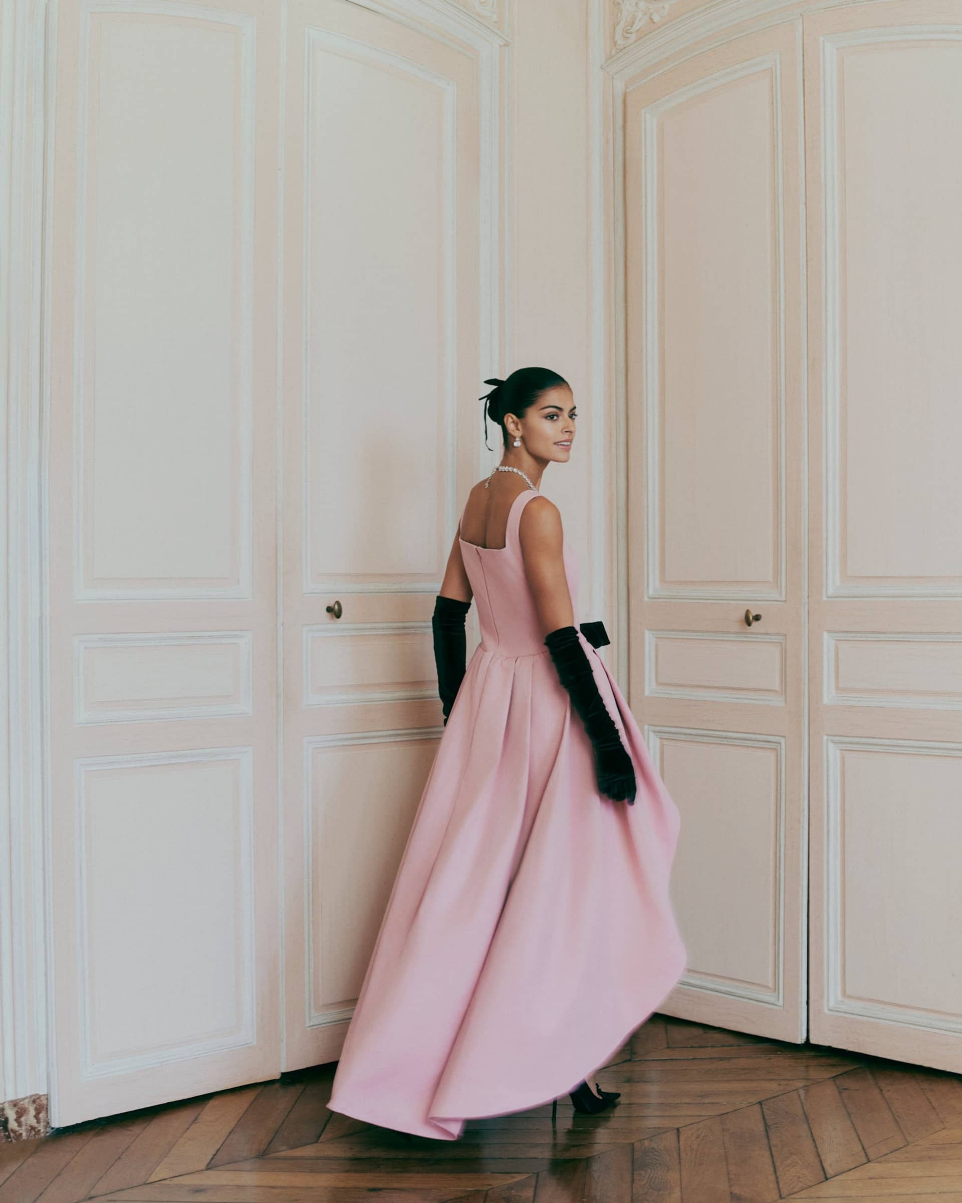 Sadie Dress (Pink) made by Nana Jacqueline