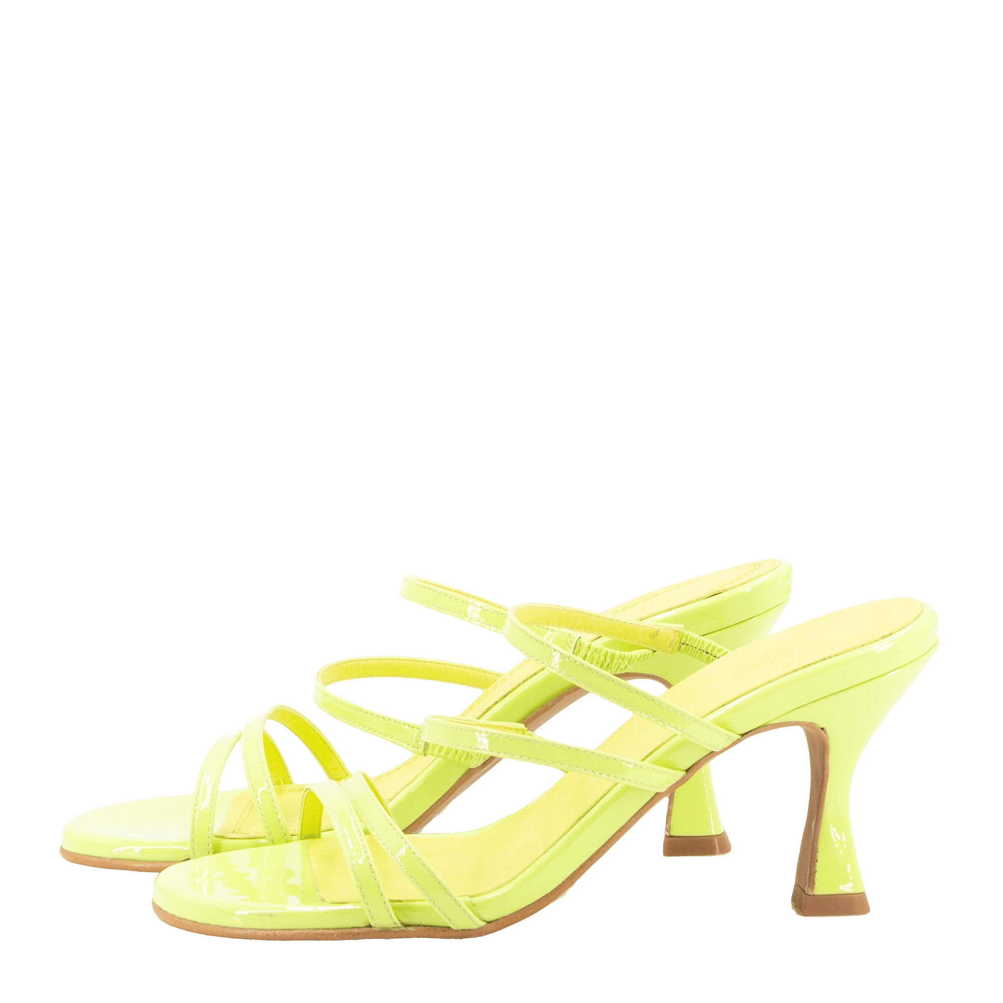 WEEKEND GREEN SANDALS made by Toral