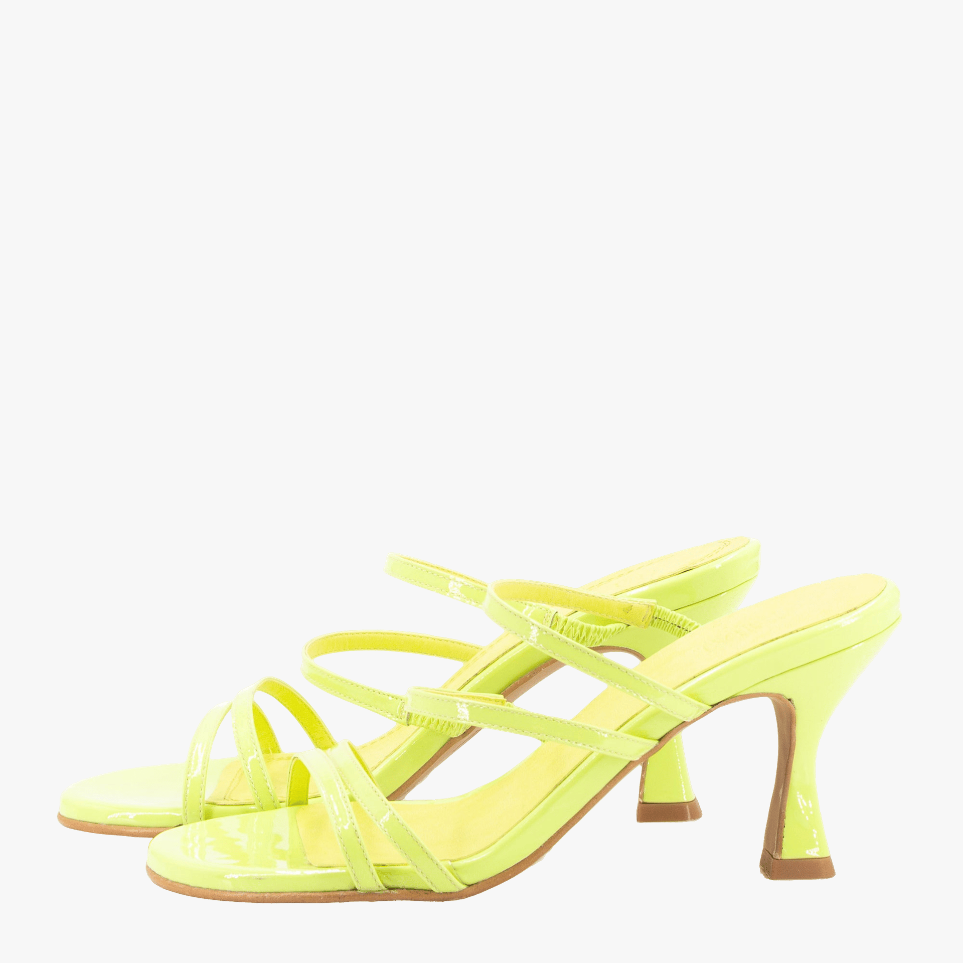 WEEKEND GREEN SANDALS made by Toral