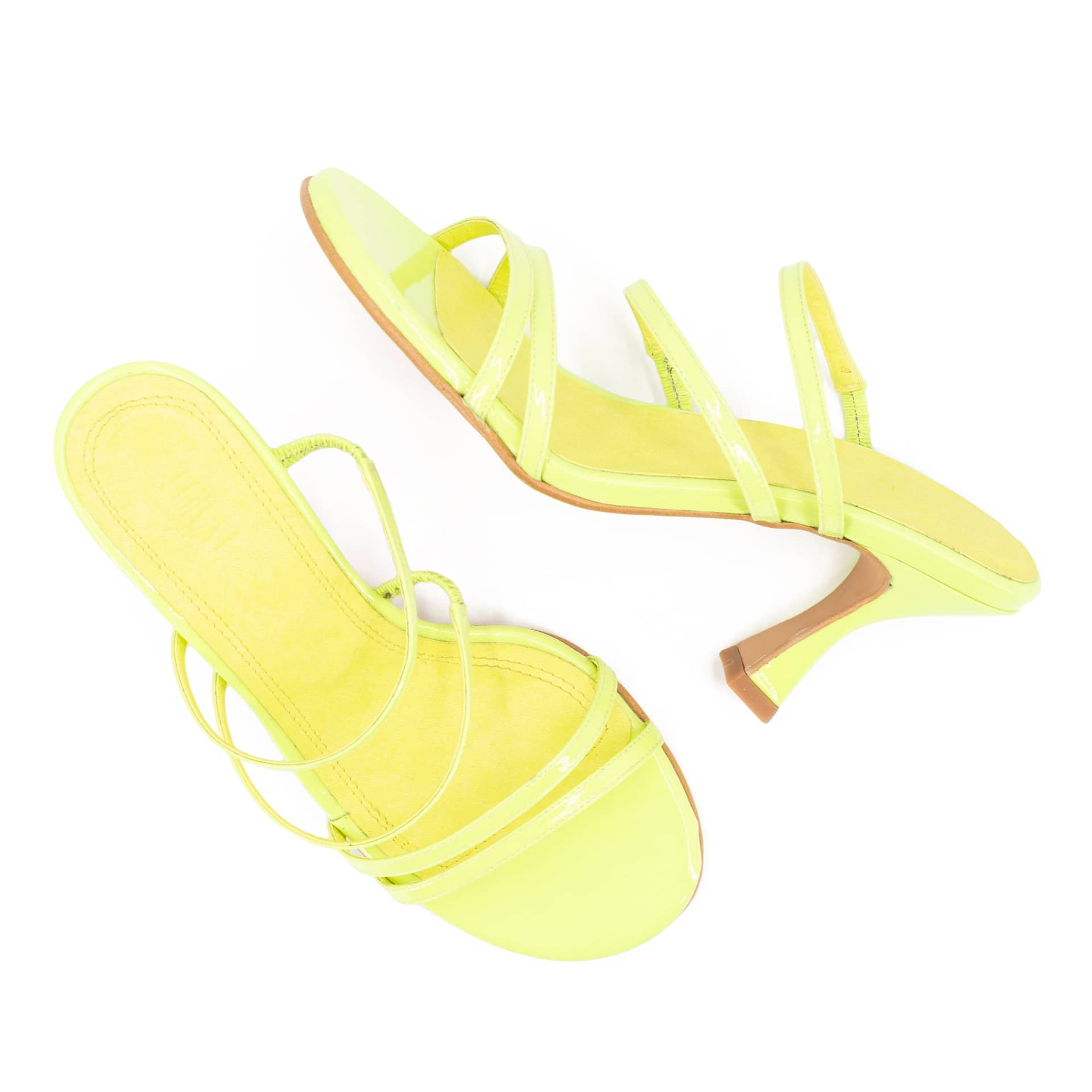 WEEKEND GREEN SANDALS made by Toral