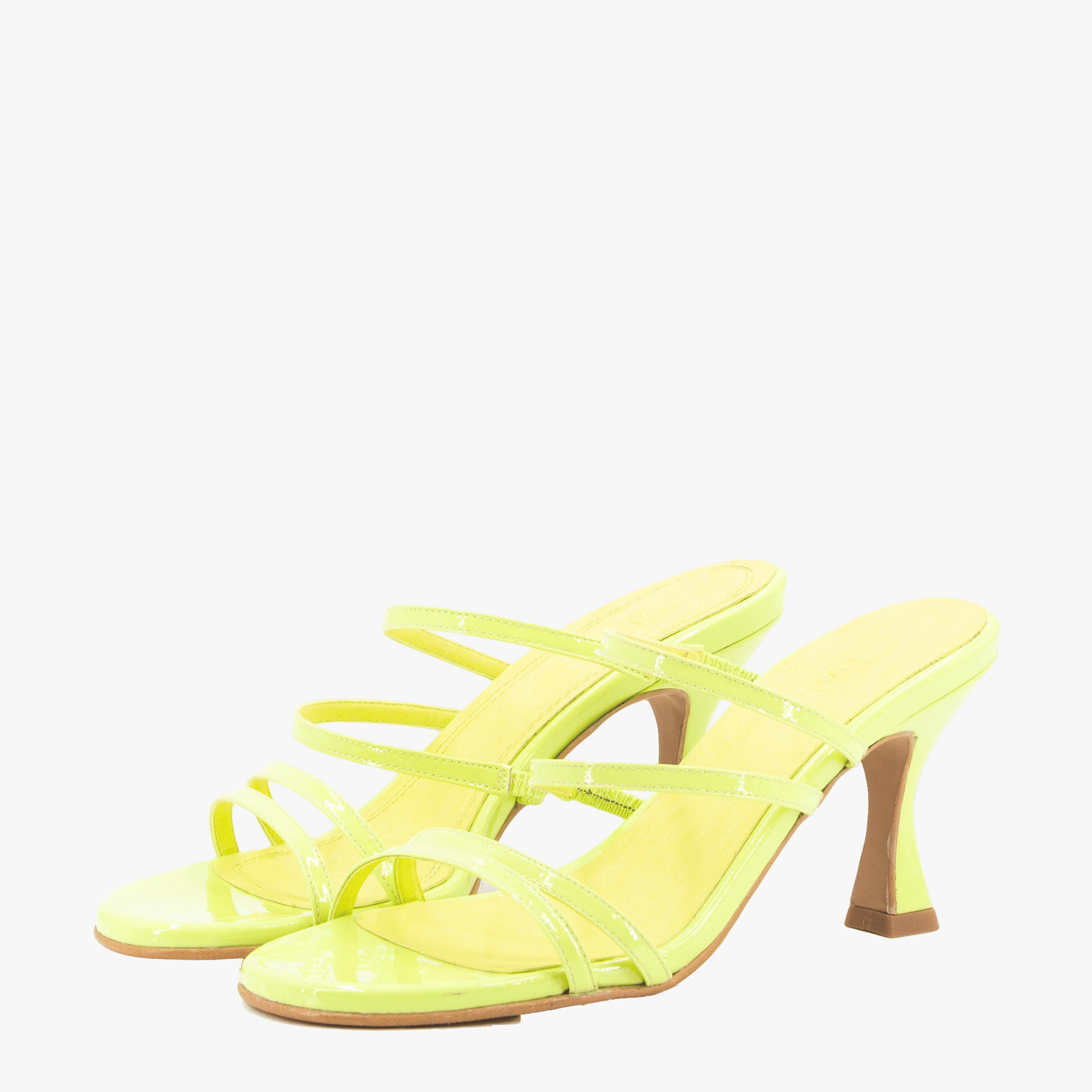 WEEKEND GREEN SANDALS made by Toral