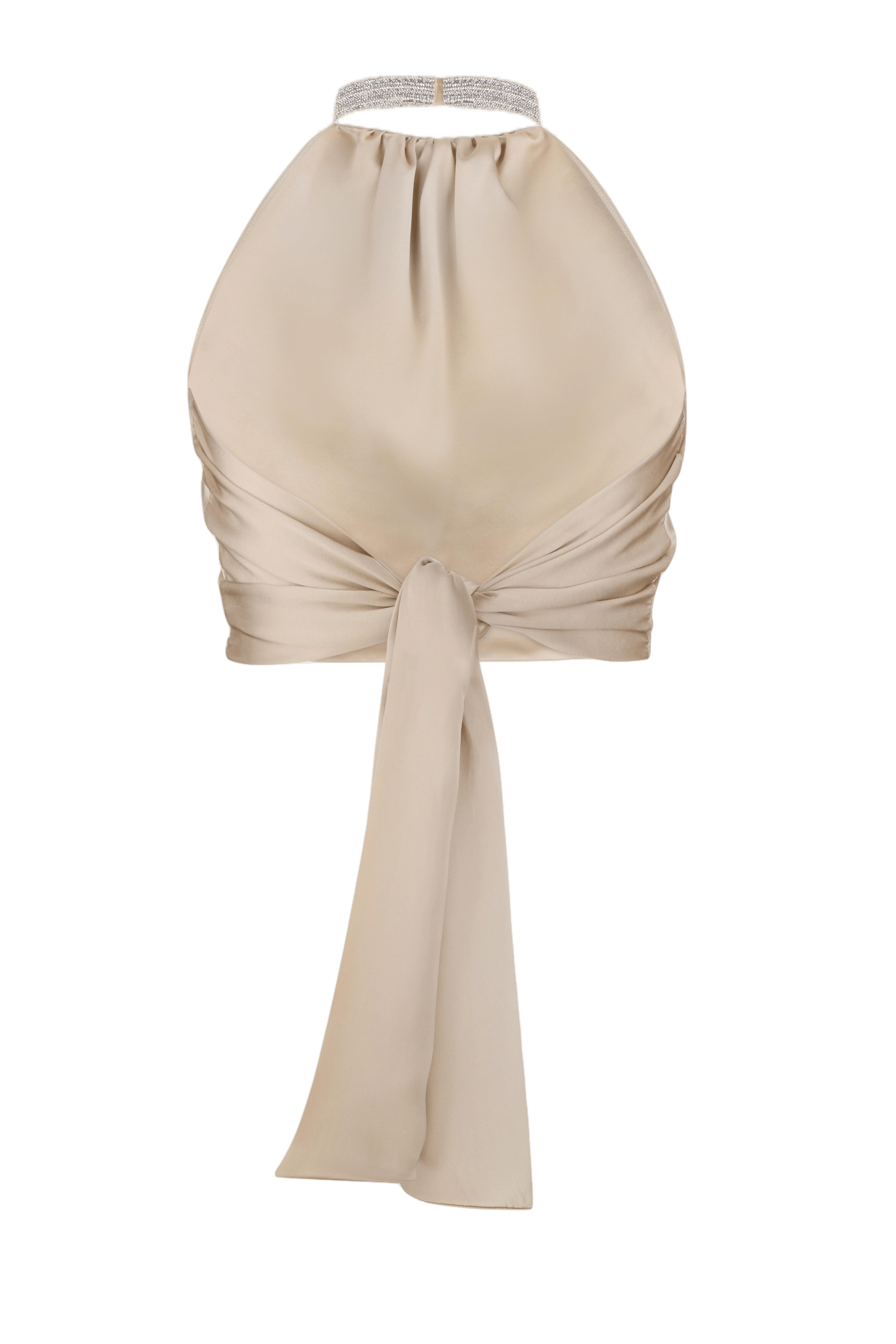 Kaia silk top made by NUÉ