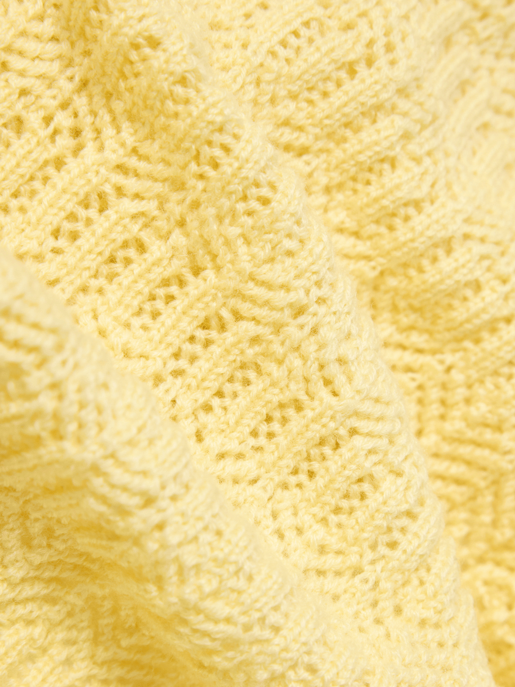 POINTELLE V-NECK CARDIGAN made by CRUSH Collection