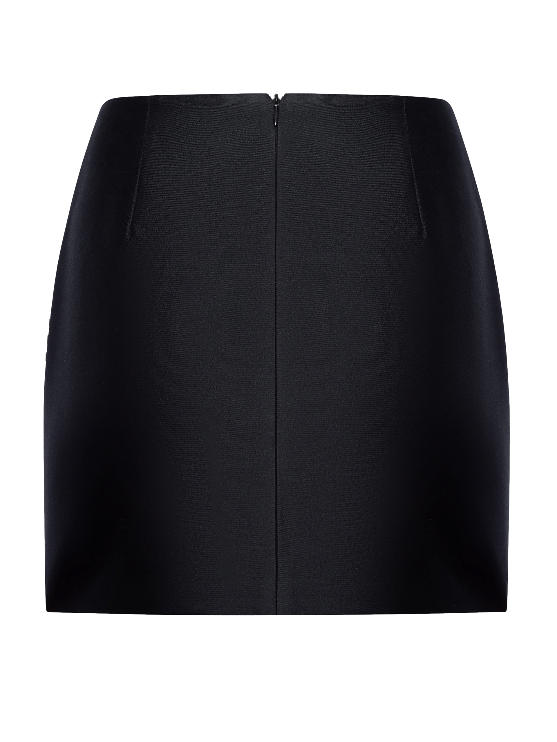 Silk-blend mini skirt made by NDS The Label