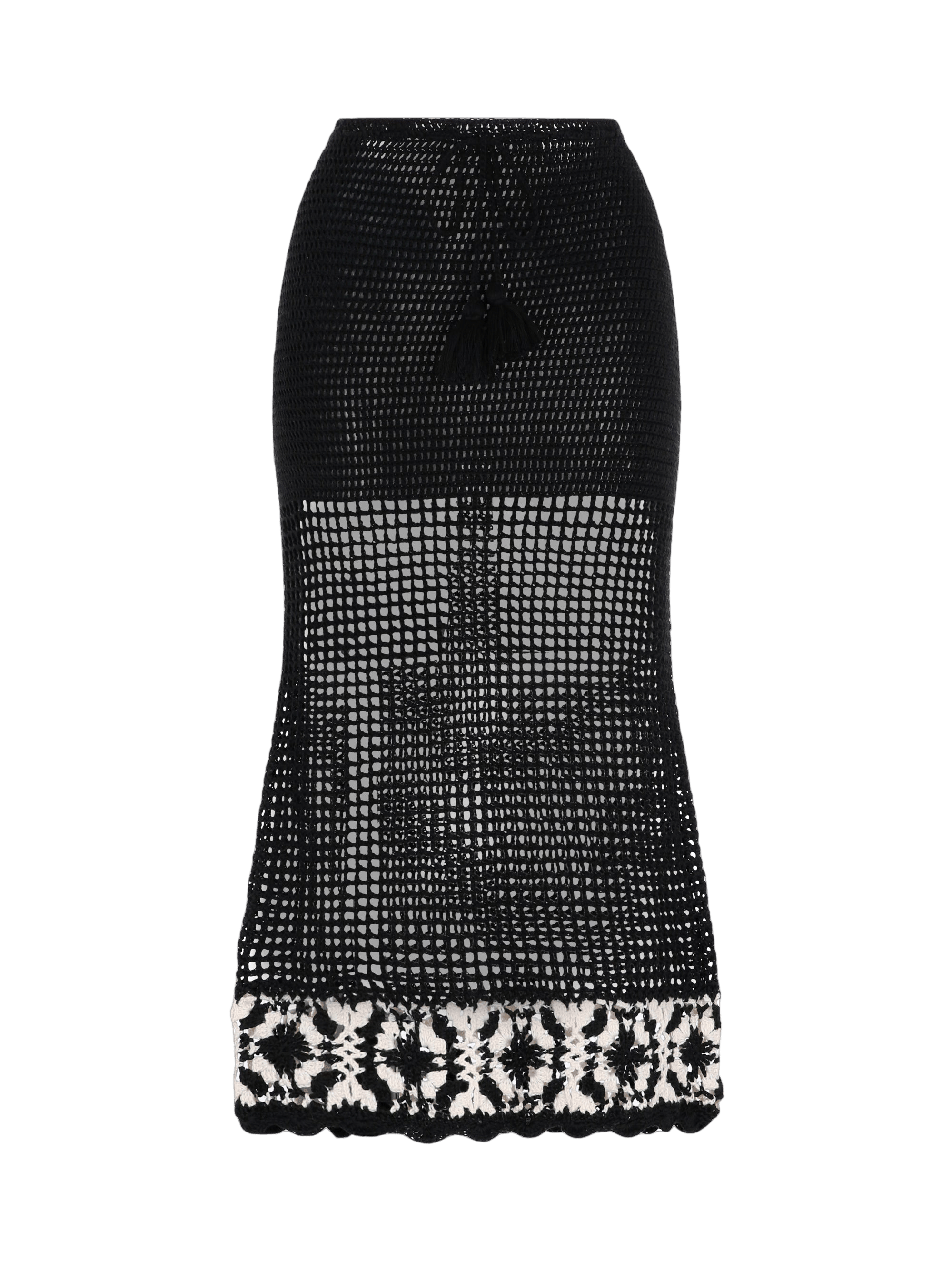 Mi Niña Skirt - Black in Black made by Peregrina