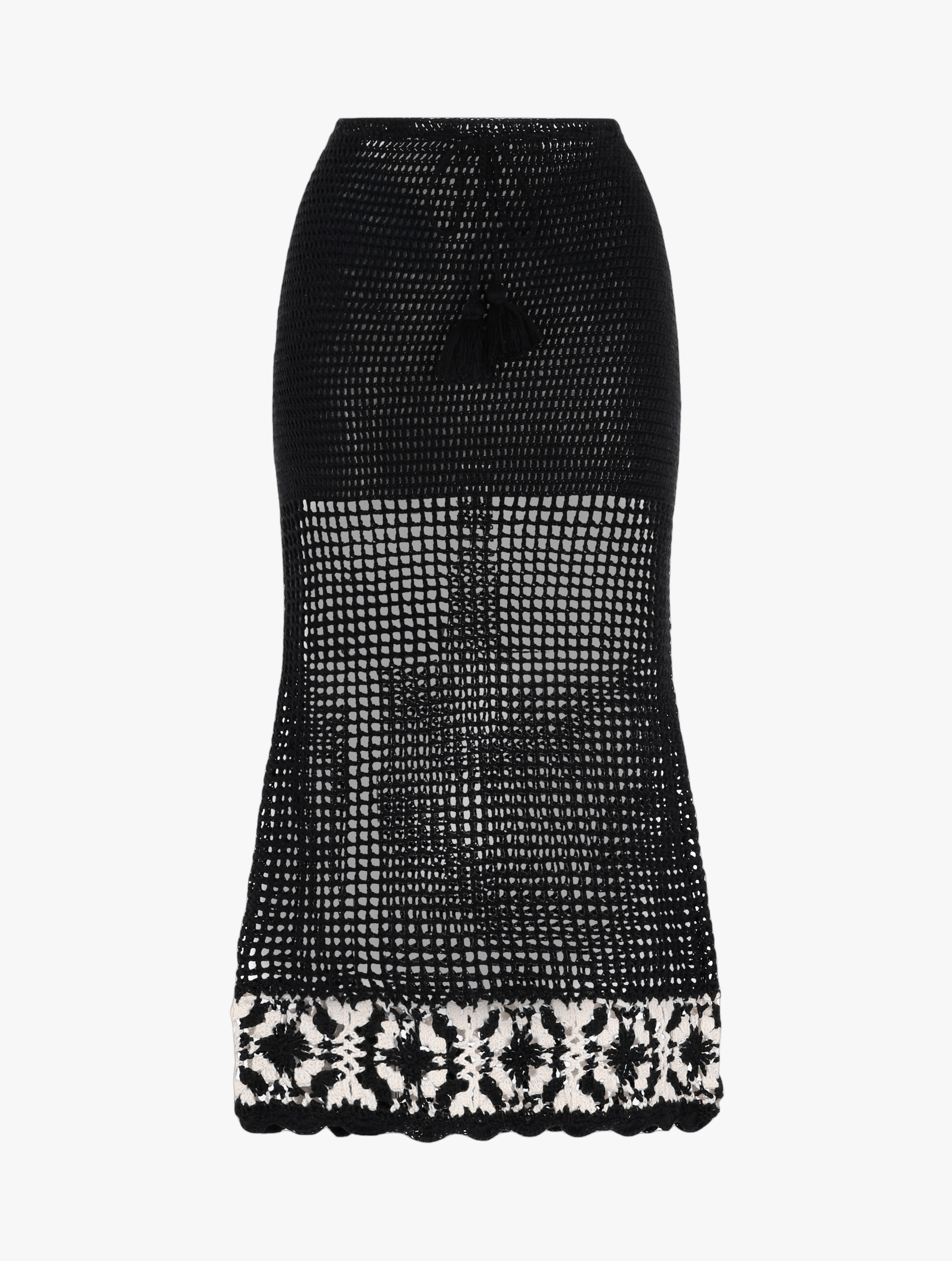 Mi Niña Skirt - Black in Black made by Peregrina