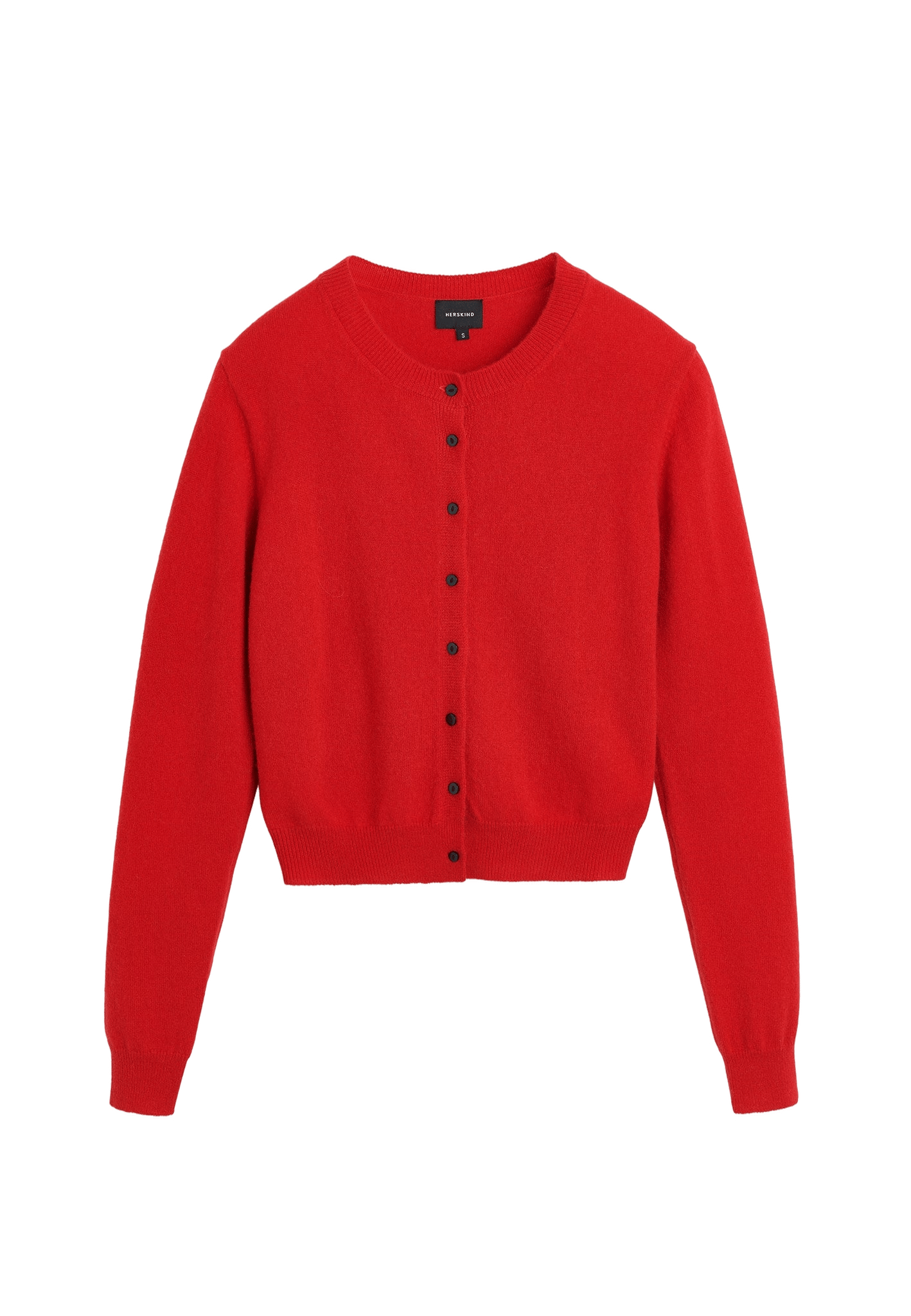 Roselle Knit Cardigan - Red made by HERSKIND
