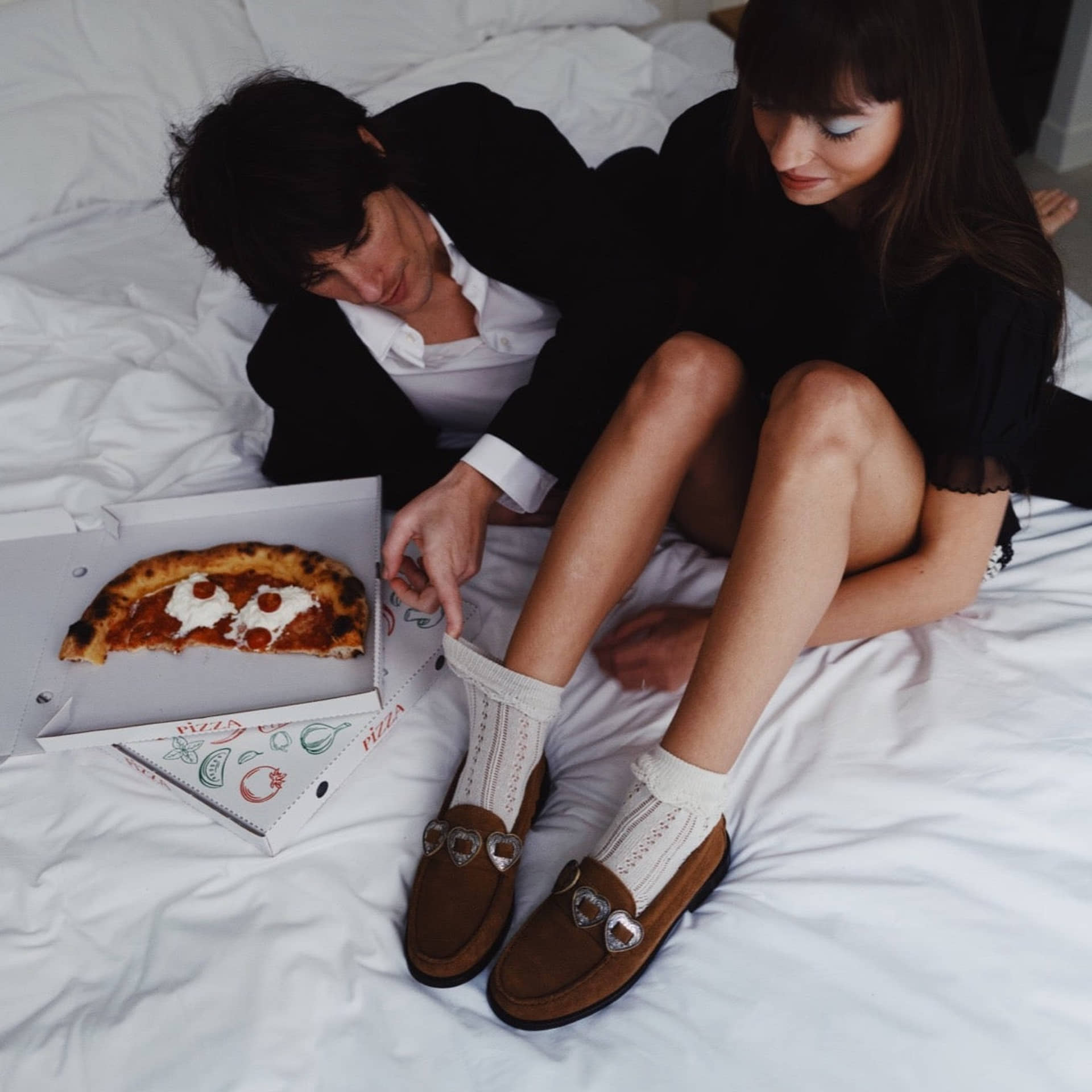 ELIA BROWN SUEDE LOAFERS made by Toral