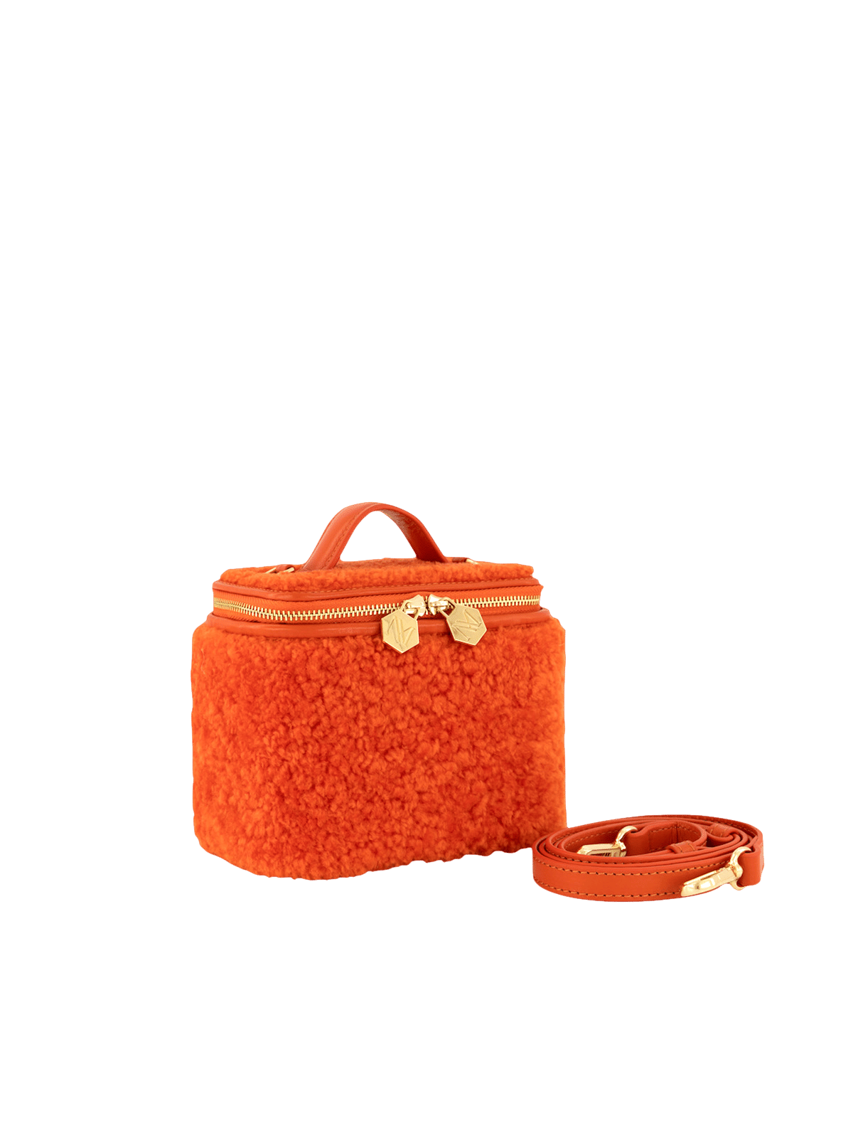 Betty Mini Fur Orange made by Maven Bag