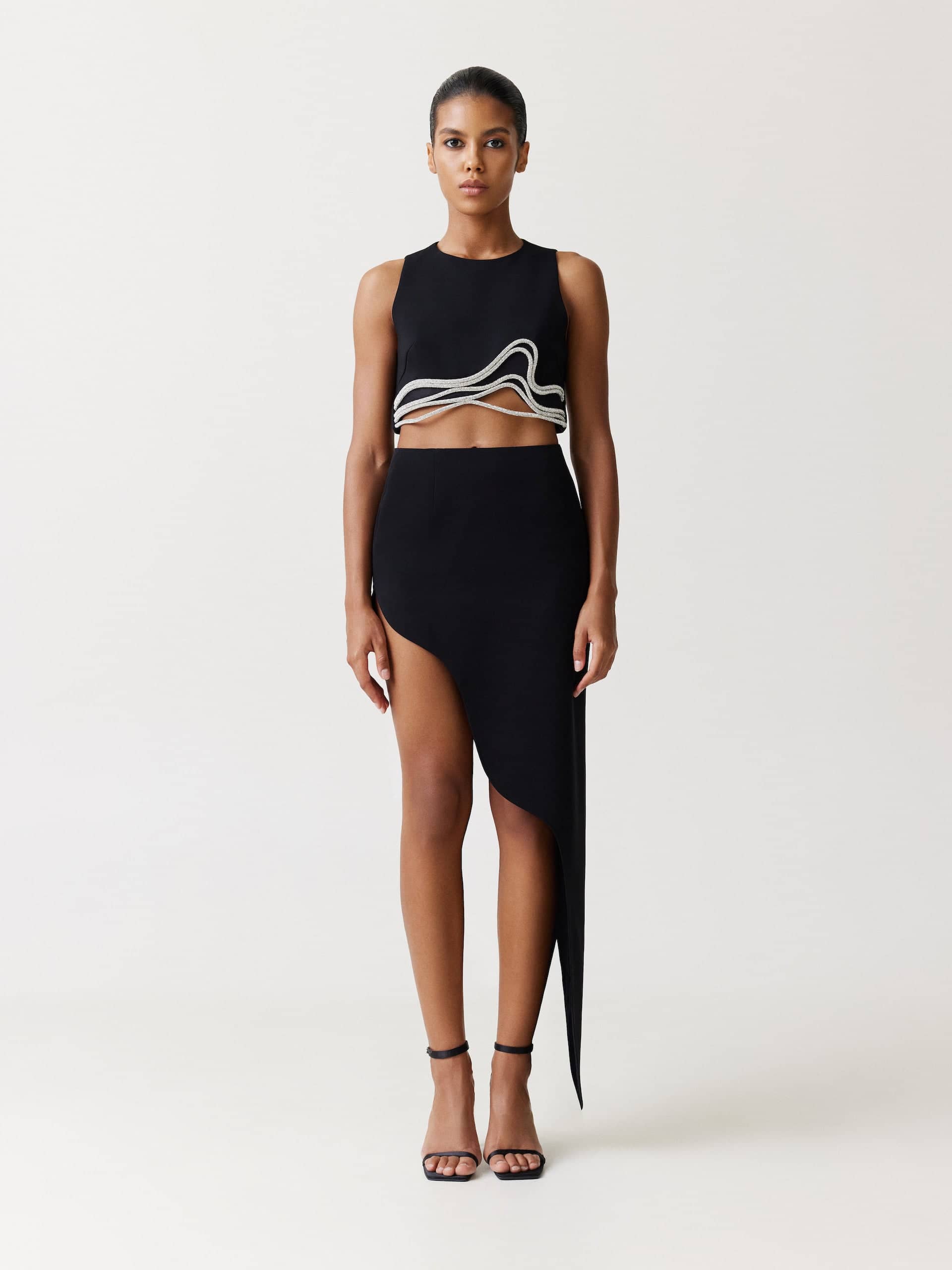 Cutout Embellished Top made by NDS The Label